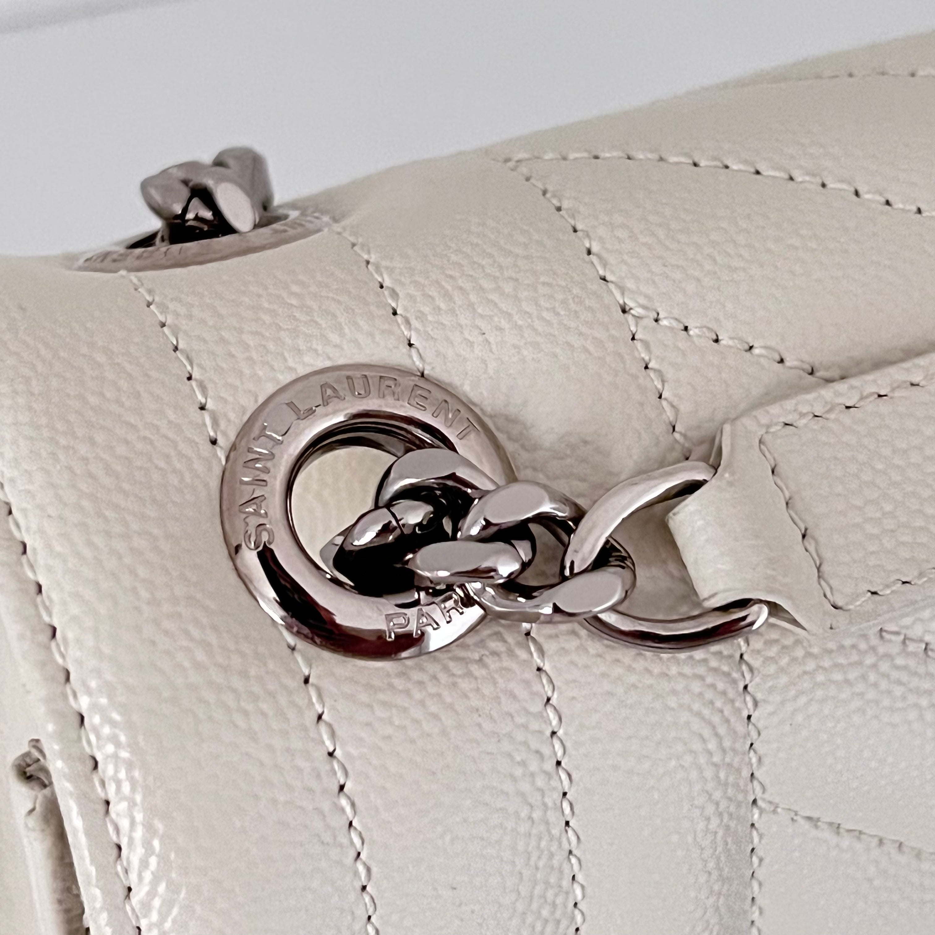 Envelope Large Bag in Blanc Vintage