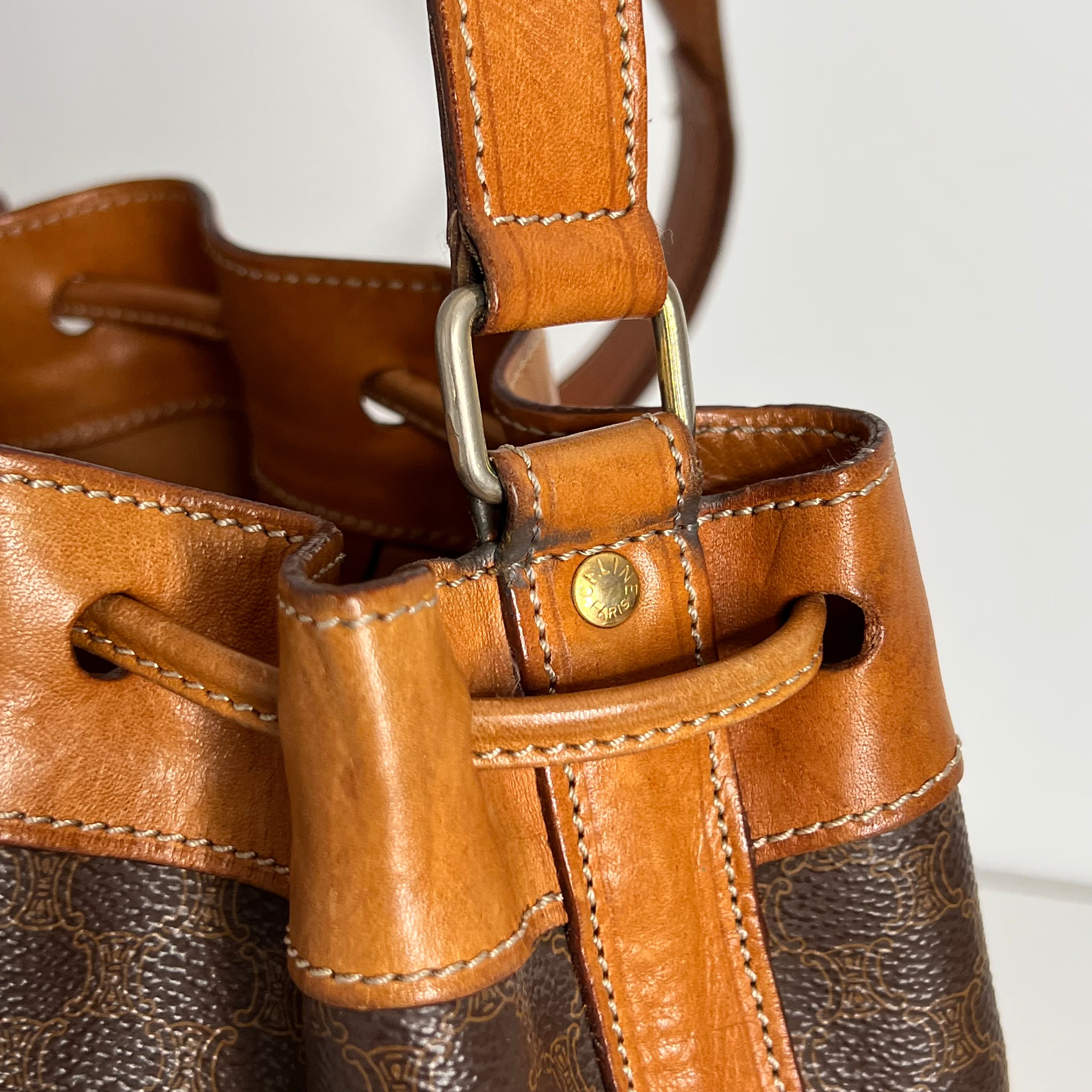 Vintage Triomphe Bucket Bag