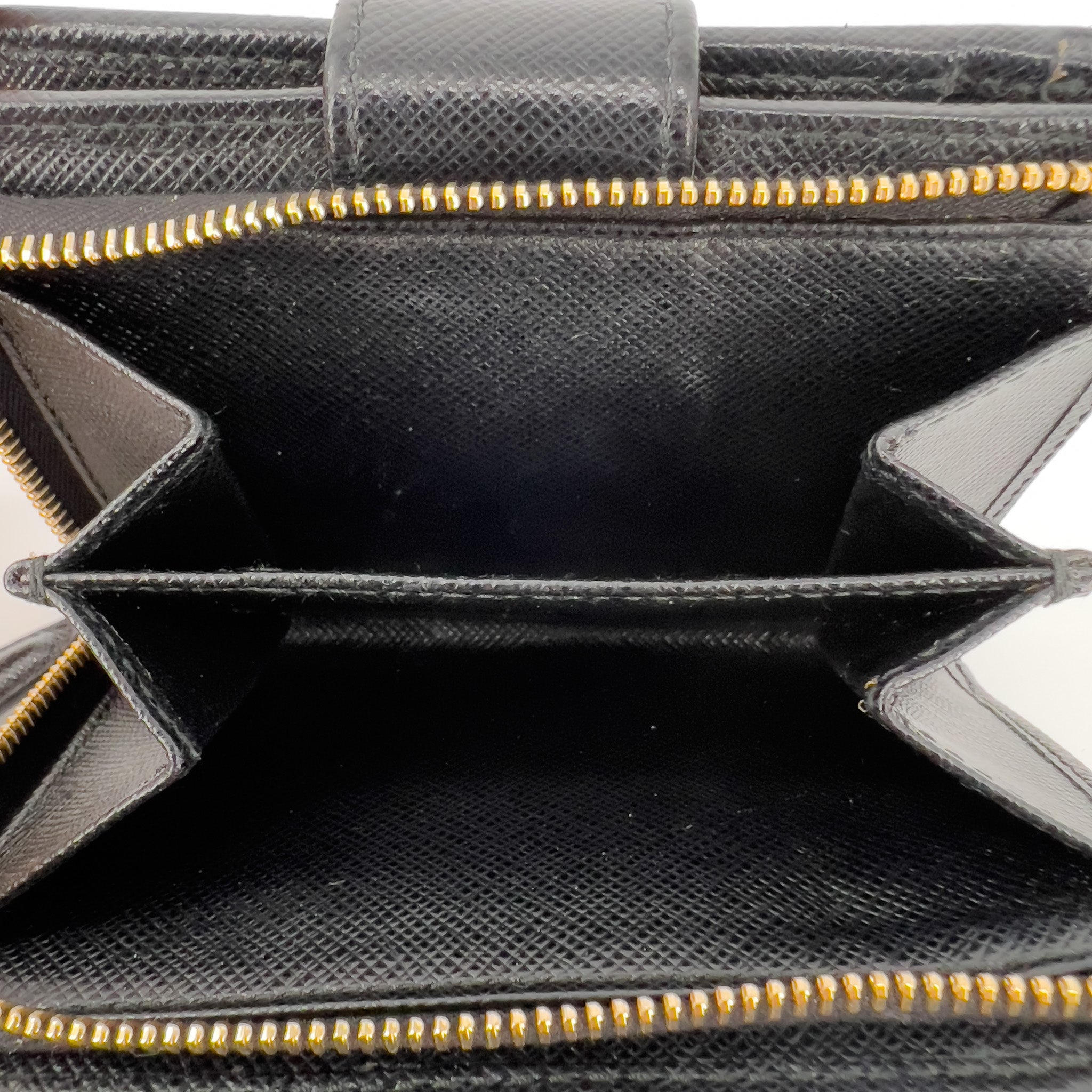 Black Saffiano Wallet