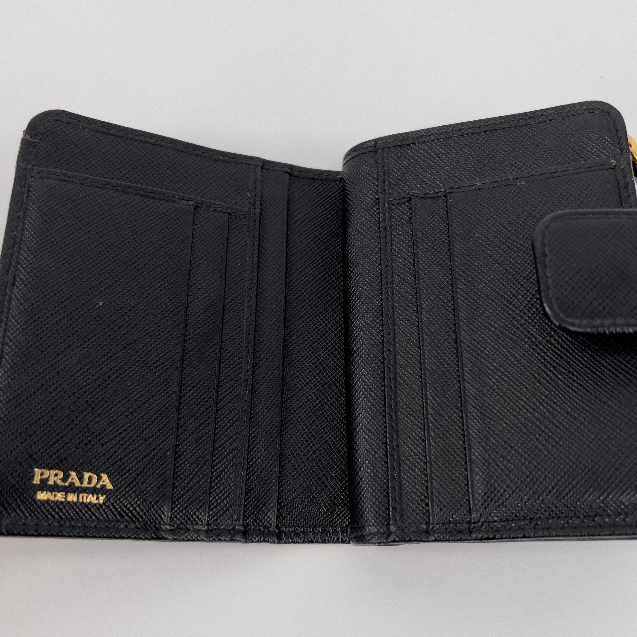 Black Saffiano Wallet