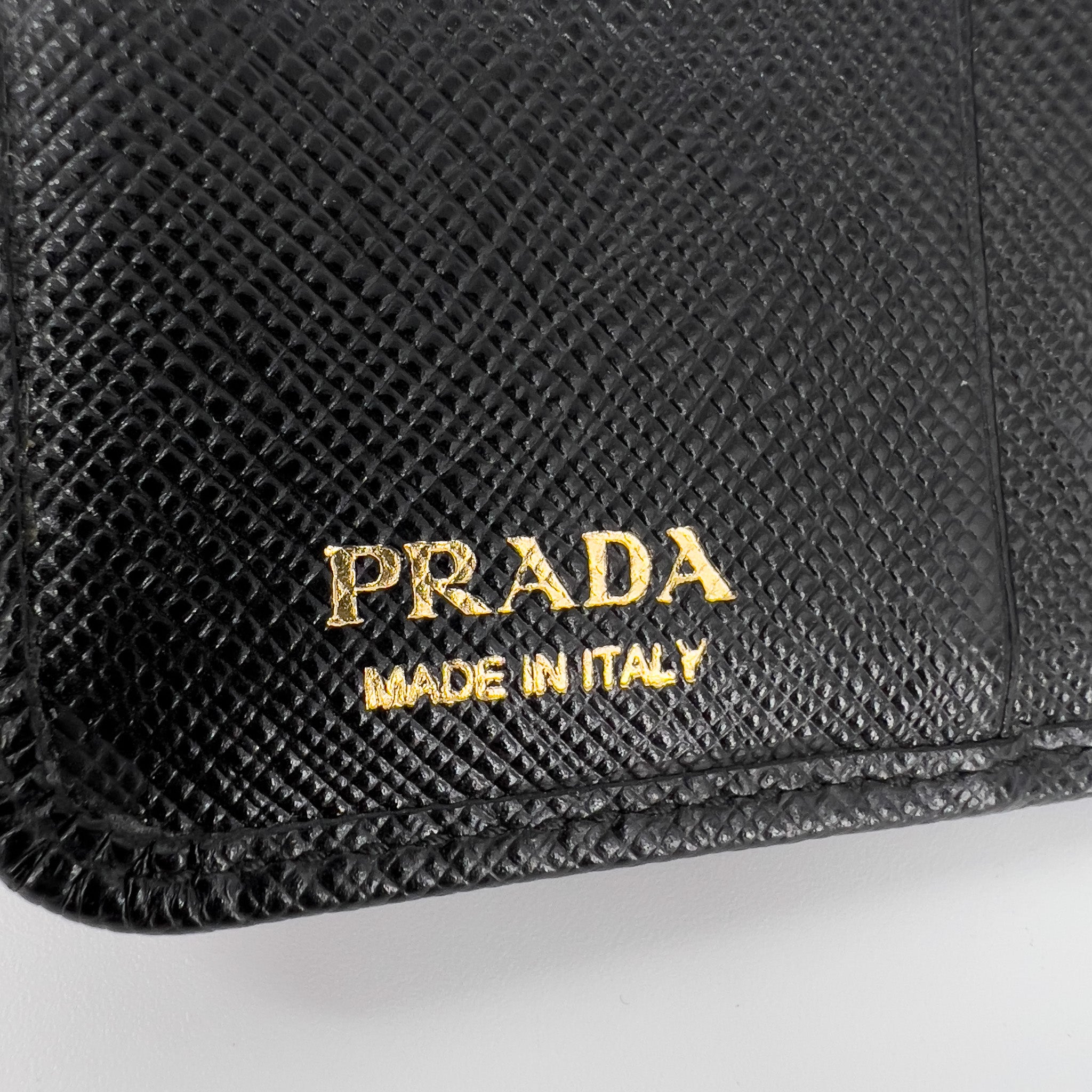 Black Saffiano Wallet