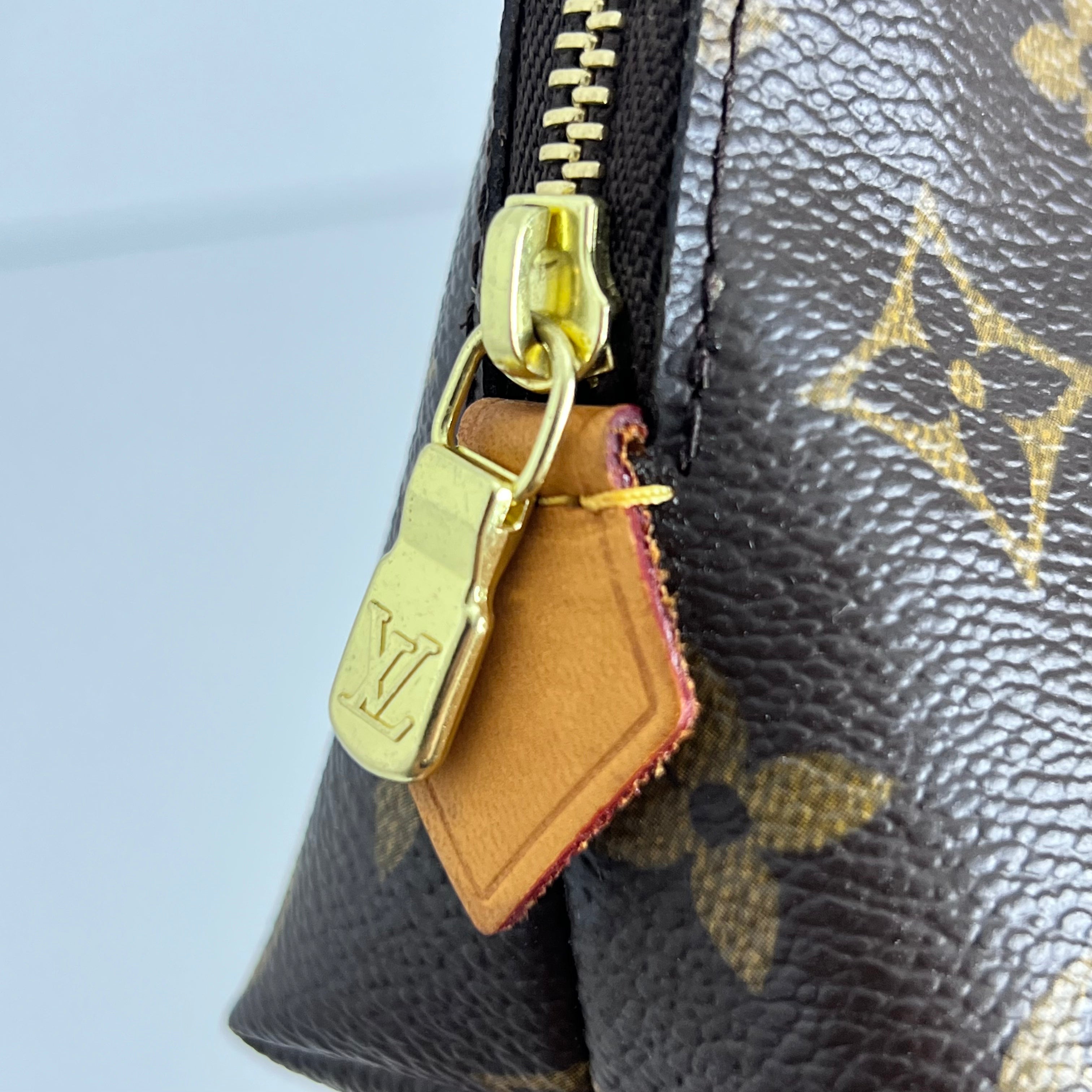 Monogram Canvas Cosmetic Pouch