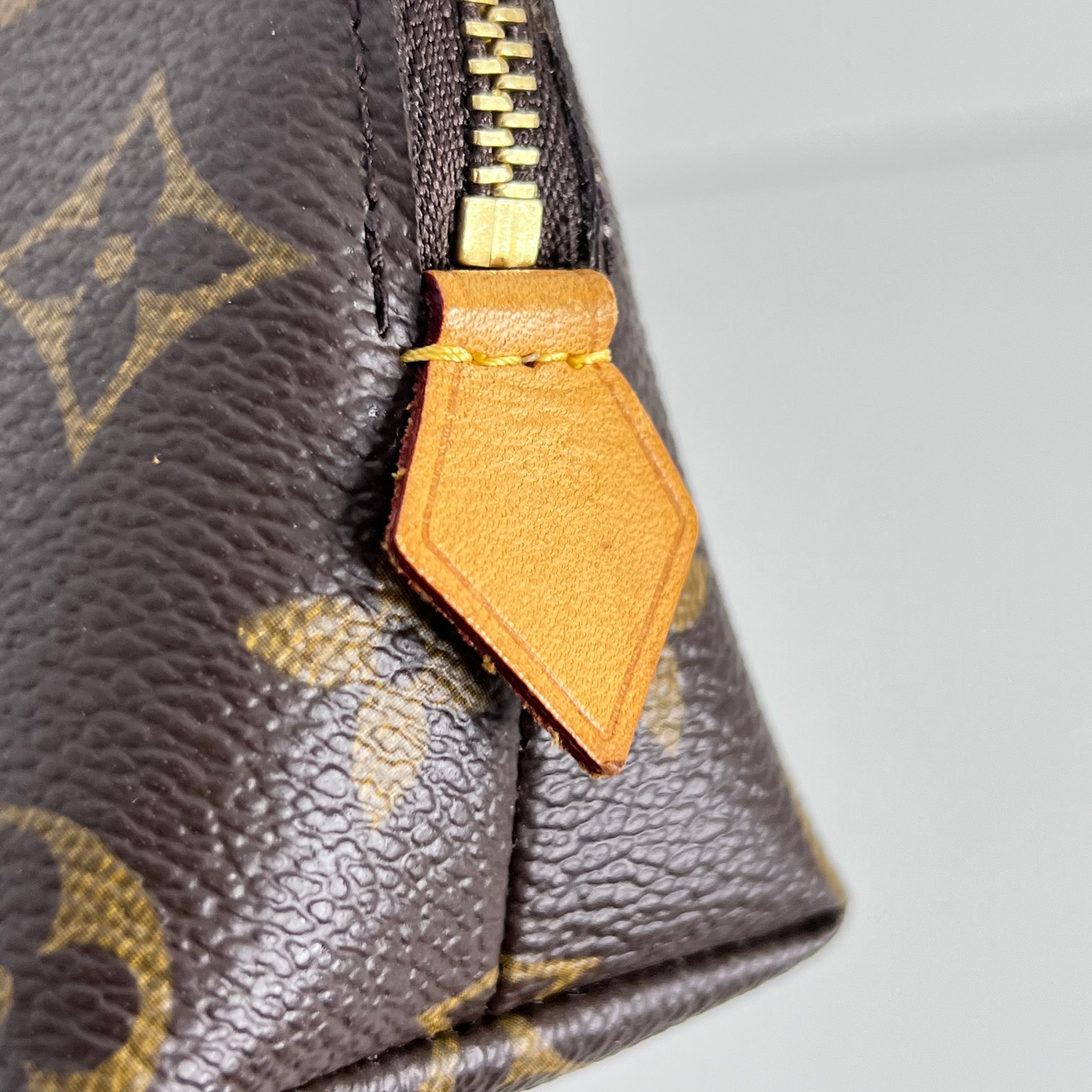 Monogram Canvas Cosmetic Pouch