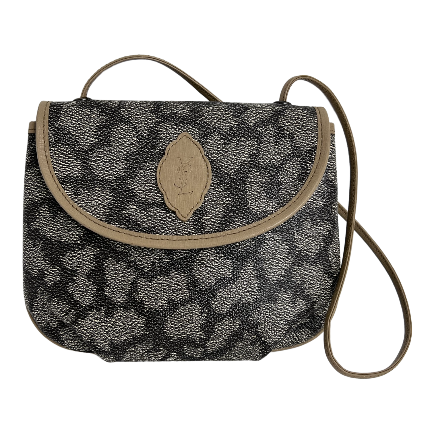 Vintage Giraffe Print Crossbody