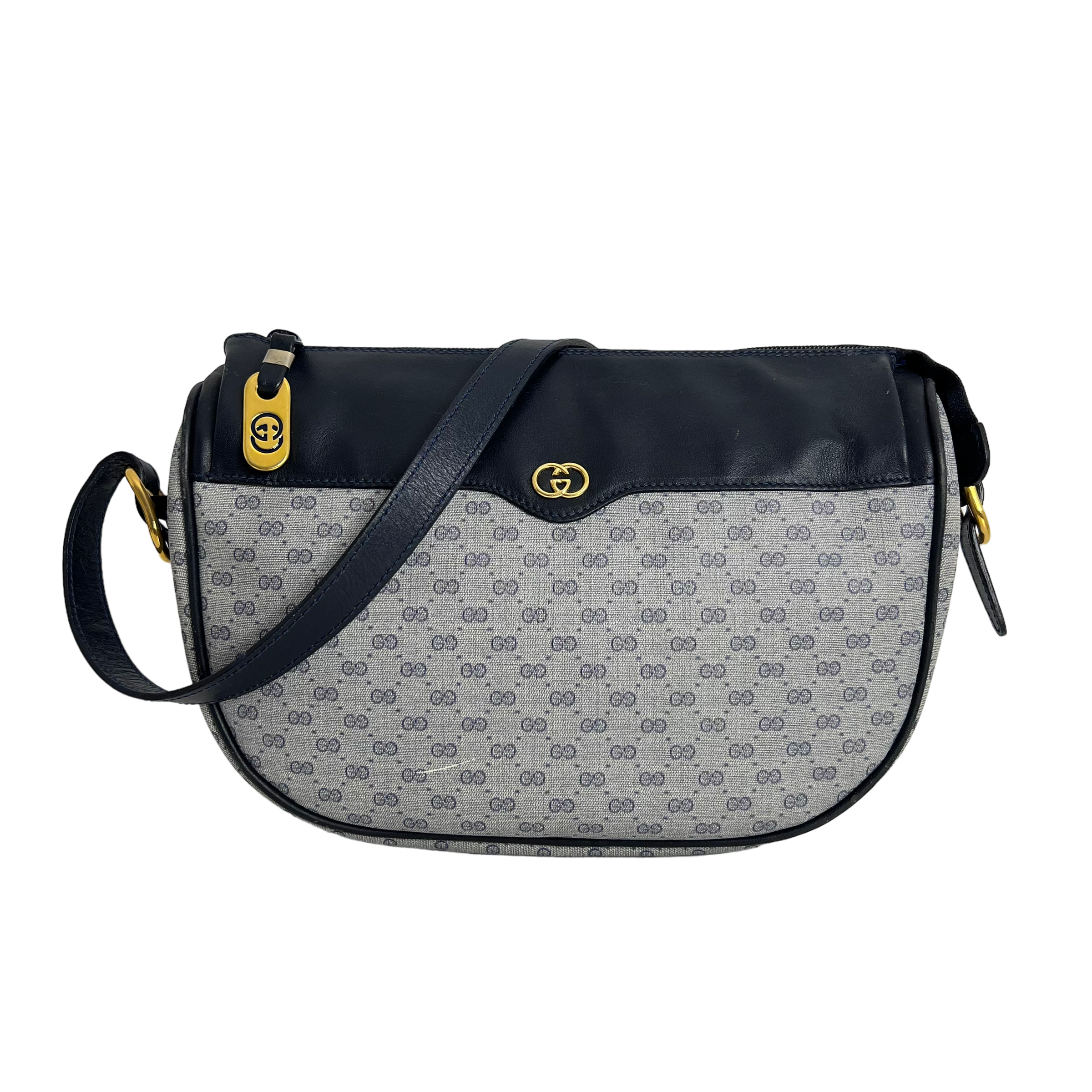 Medium Navy Supreme Crossbody