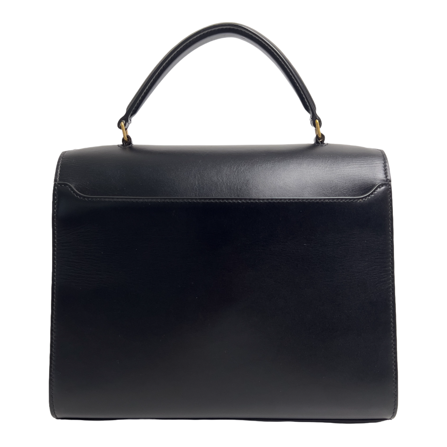 Medium Cassandra Top Handle Leather and Suade