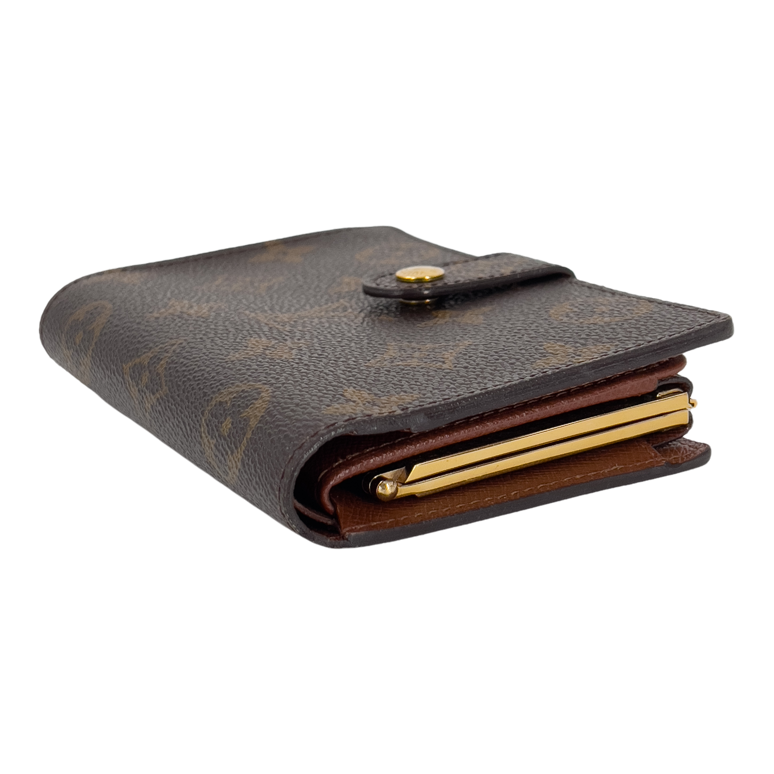 Monogram Wallet with Coin Snap Lock - Item #6