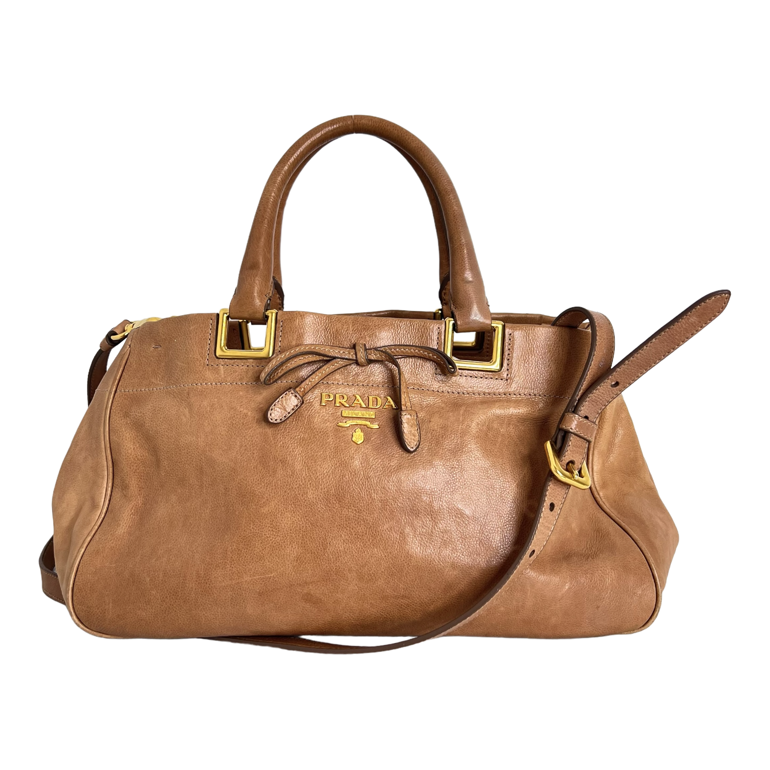 Cammeo Calfskin Ribbon Bag