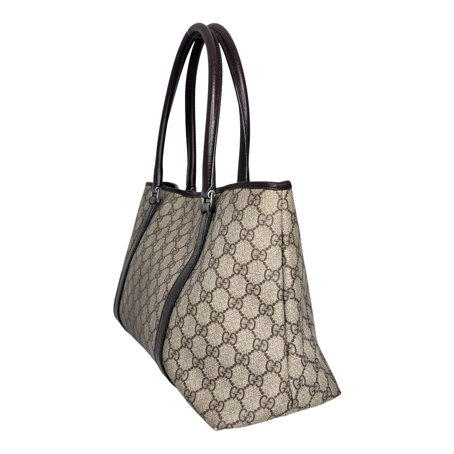 GG Web Supreme Medium Tote