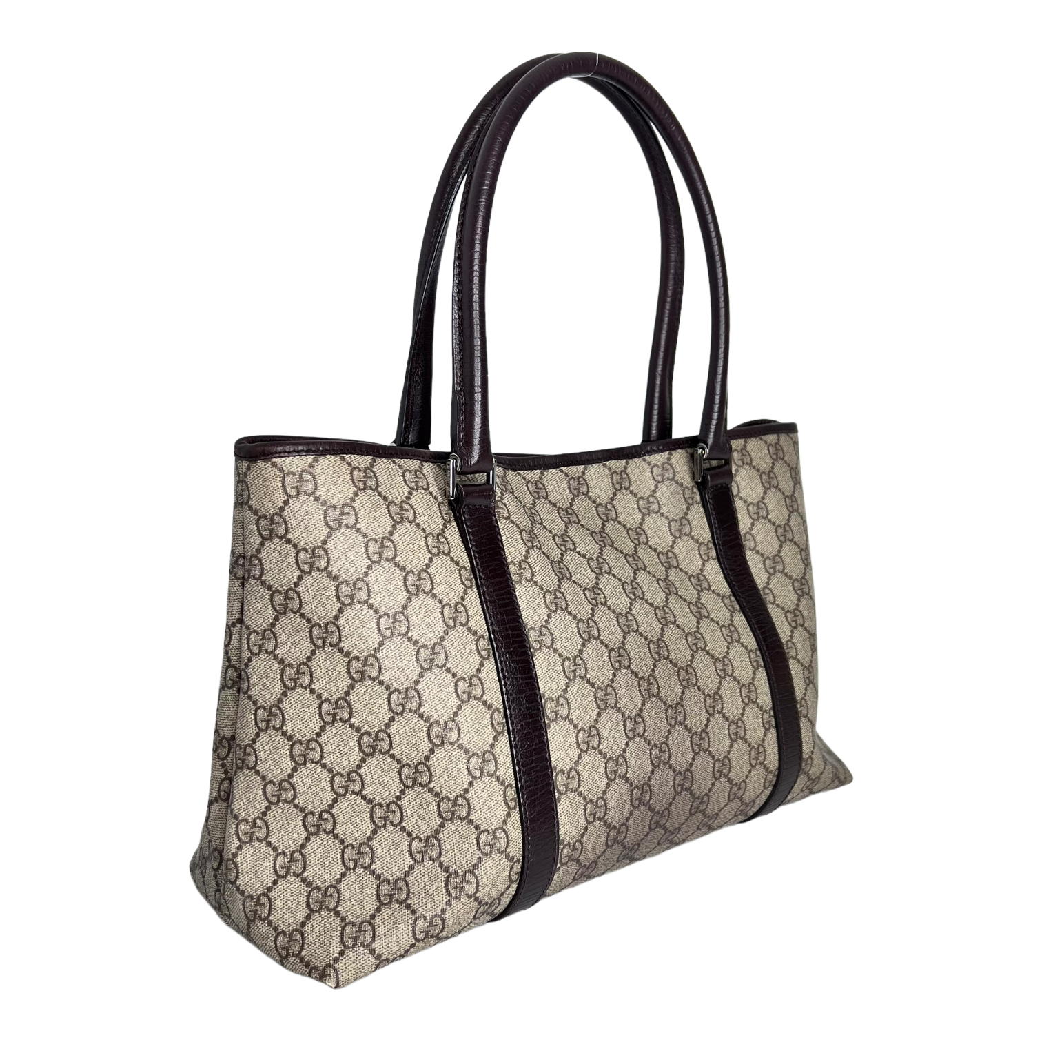 GG Web Supreme Medium Tote
