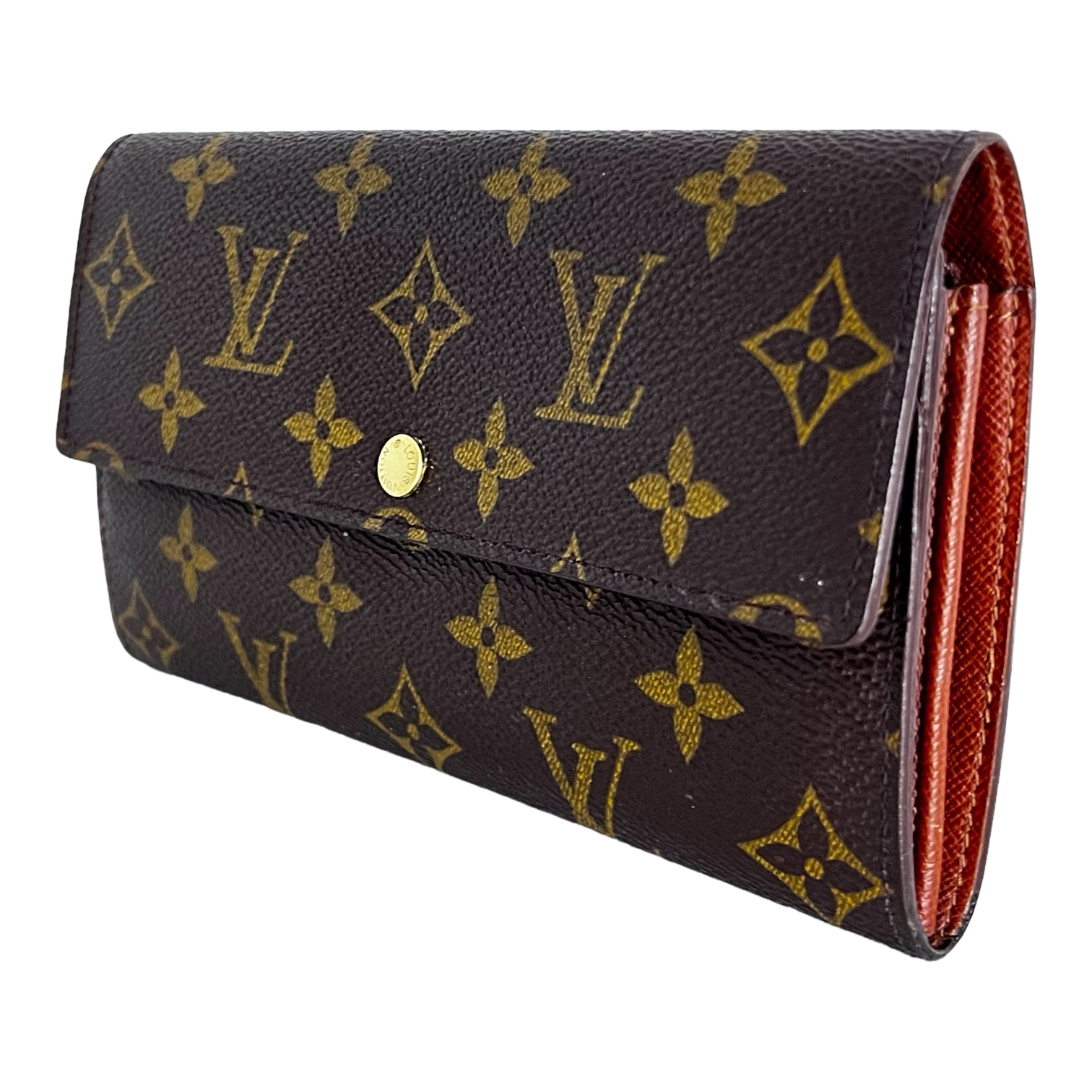 Monogram Money Wallet with Chain