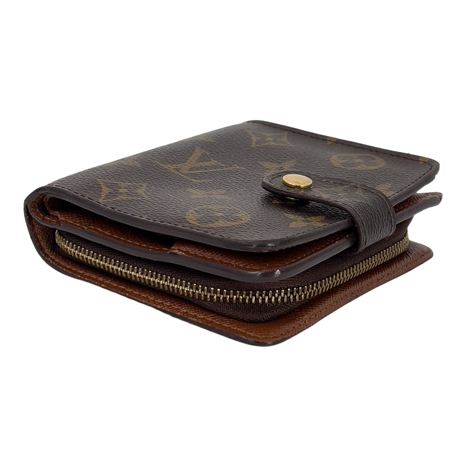 Monogram Wallet with Zip Coin Pouch - Item #4