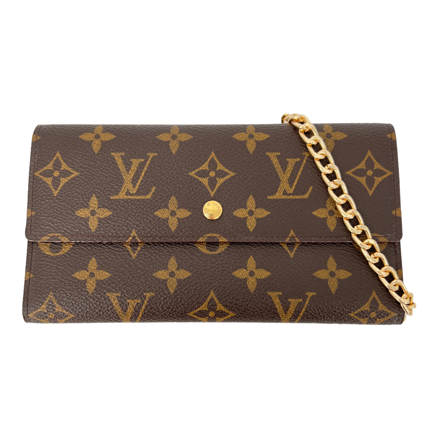 Monogram Chain on Wallet