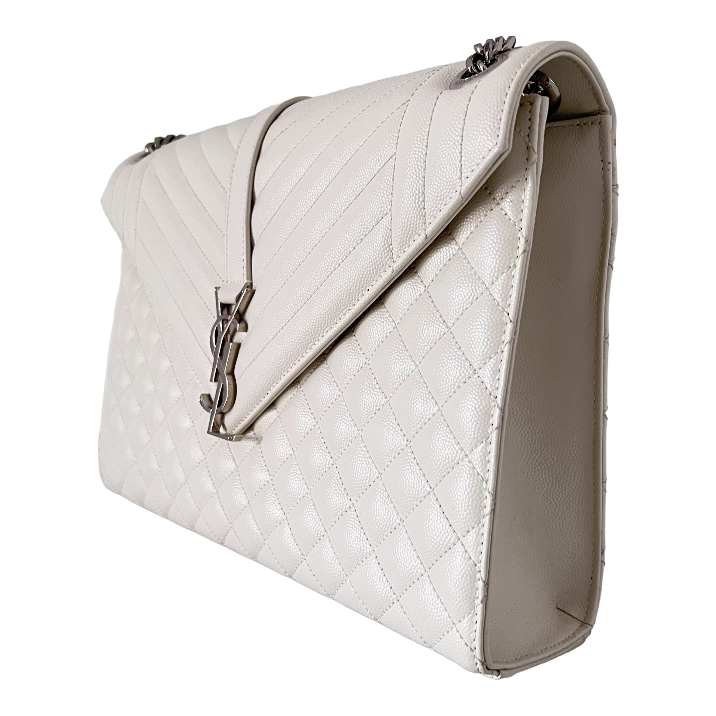 Envelope Large Bag in Blanc Vintage