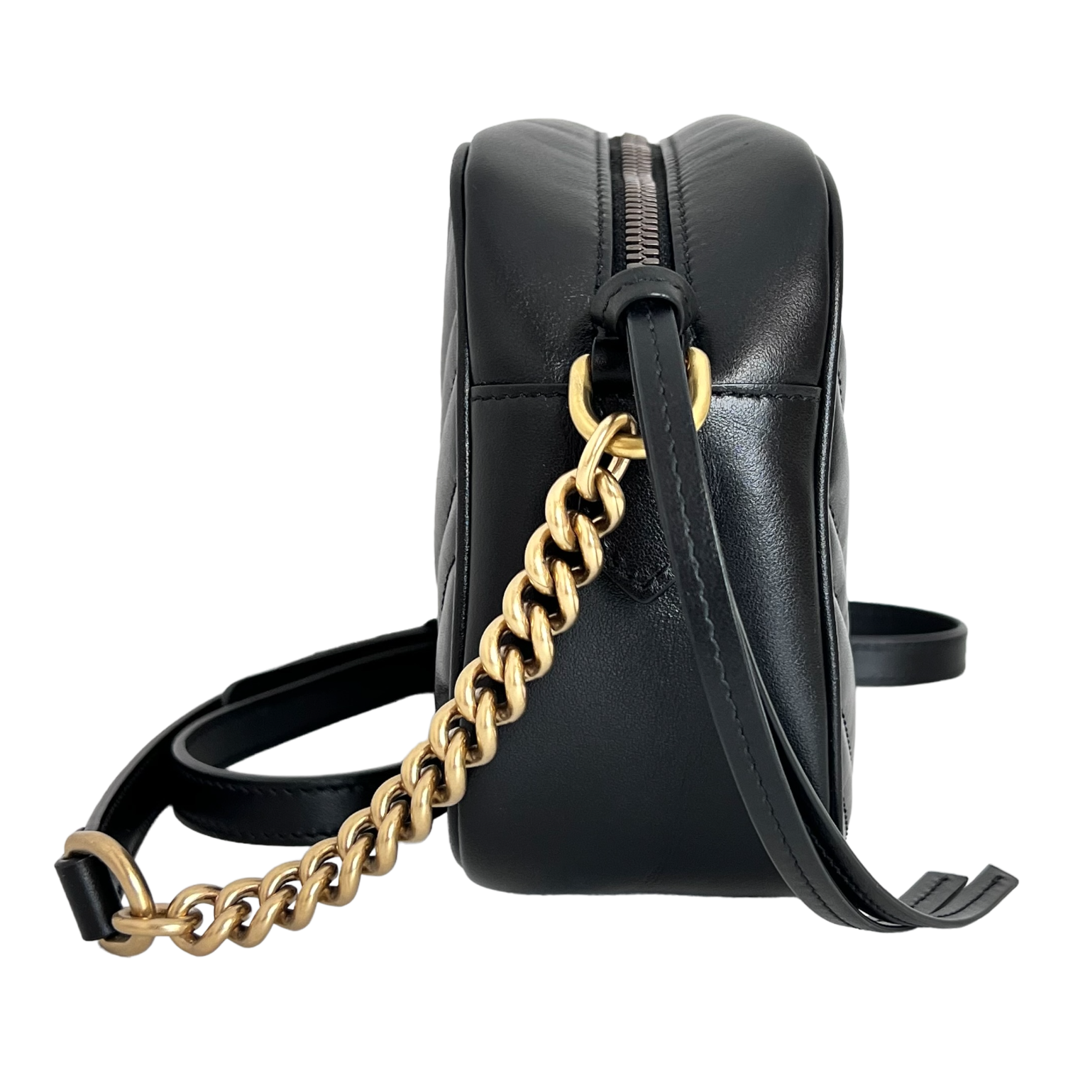 GG Marmont Small Matelassé Shoulder Bag