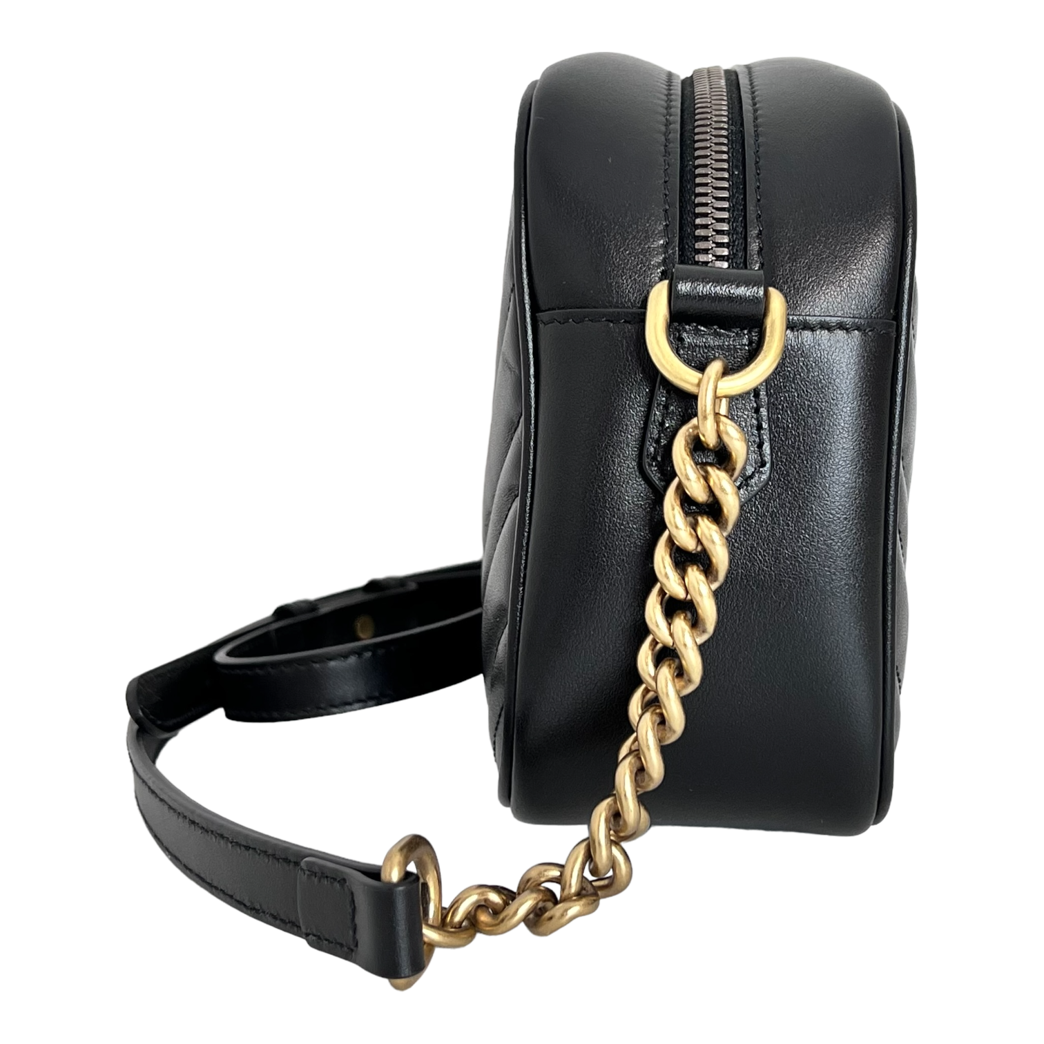 GG Marmont Small Matelassé Shoulder Bag