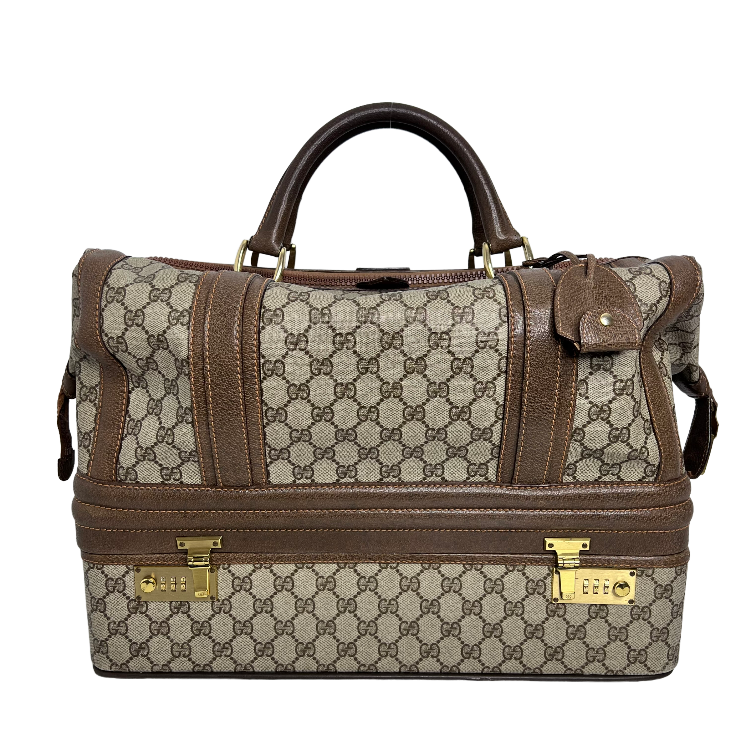 Vintage GG Supreme Travel Bag