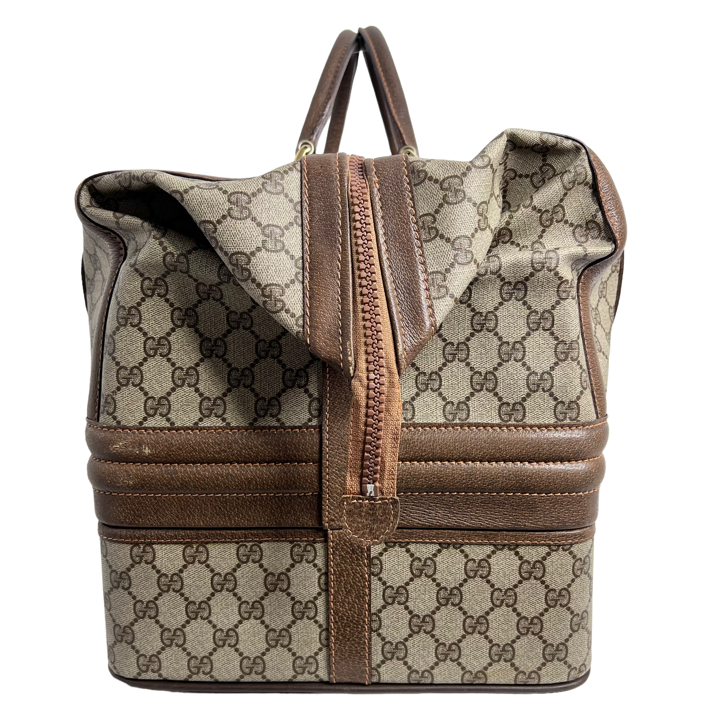 Vintage GG Supreme Travel Bag