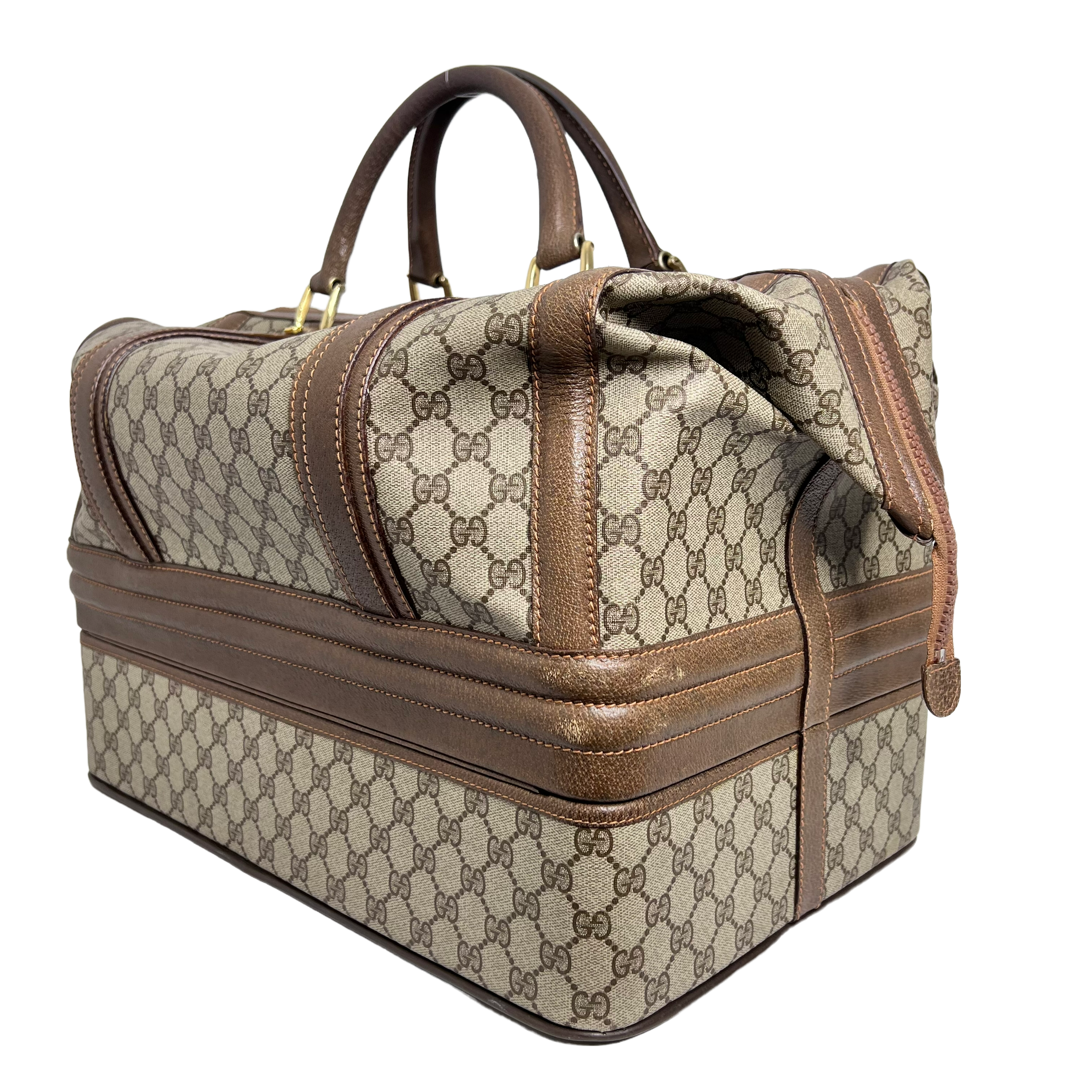 Vintage GG Supreme Travel Bag