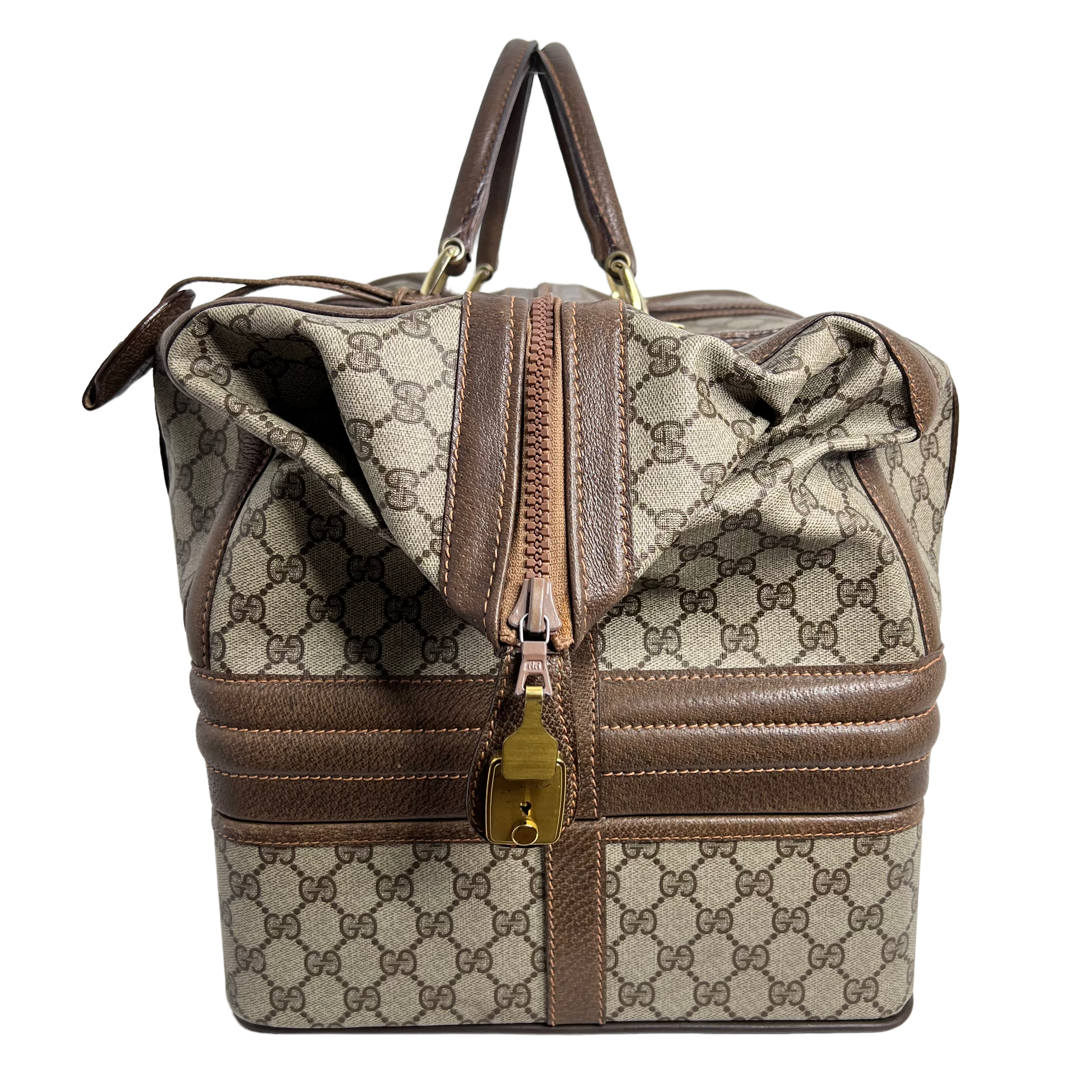 Vintage GG Supreme Travel Bag