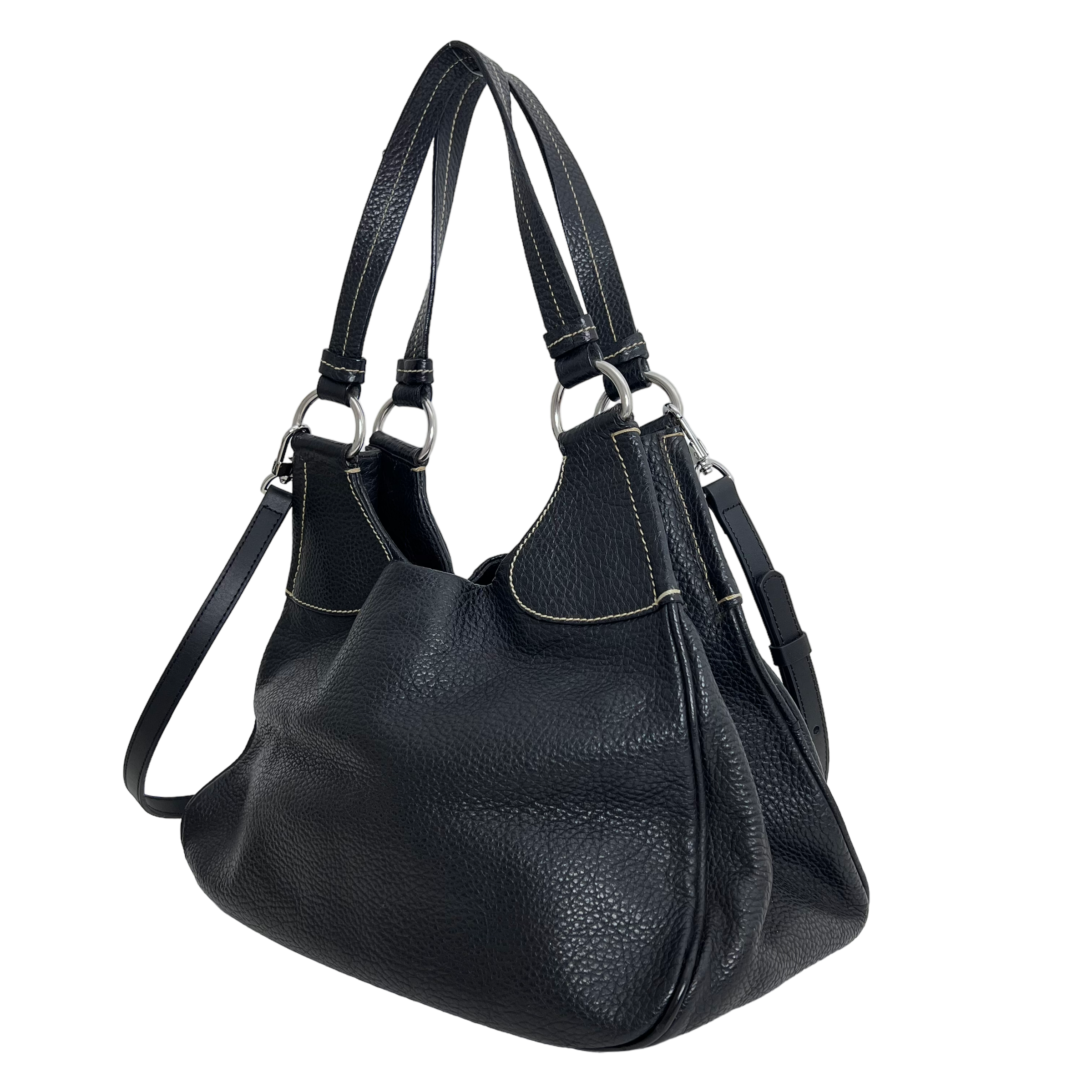 Leather Hobo Bag