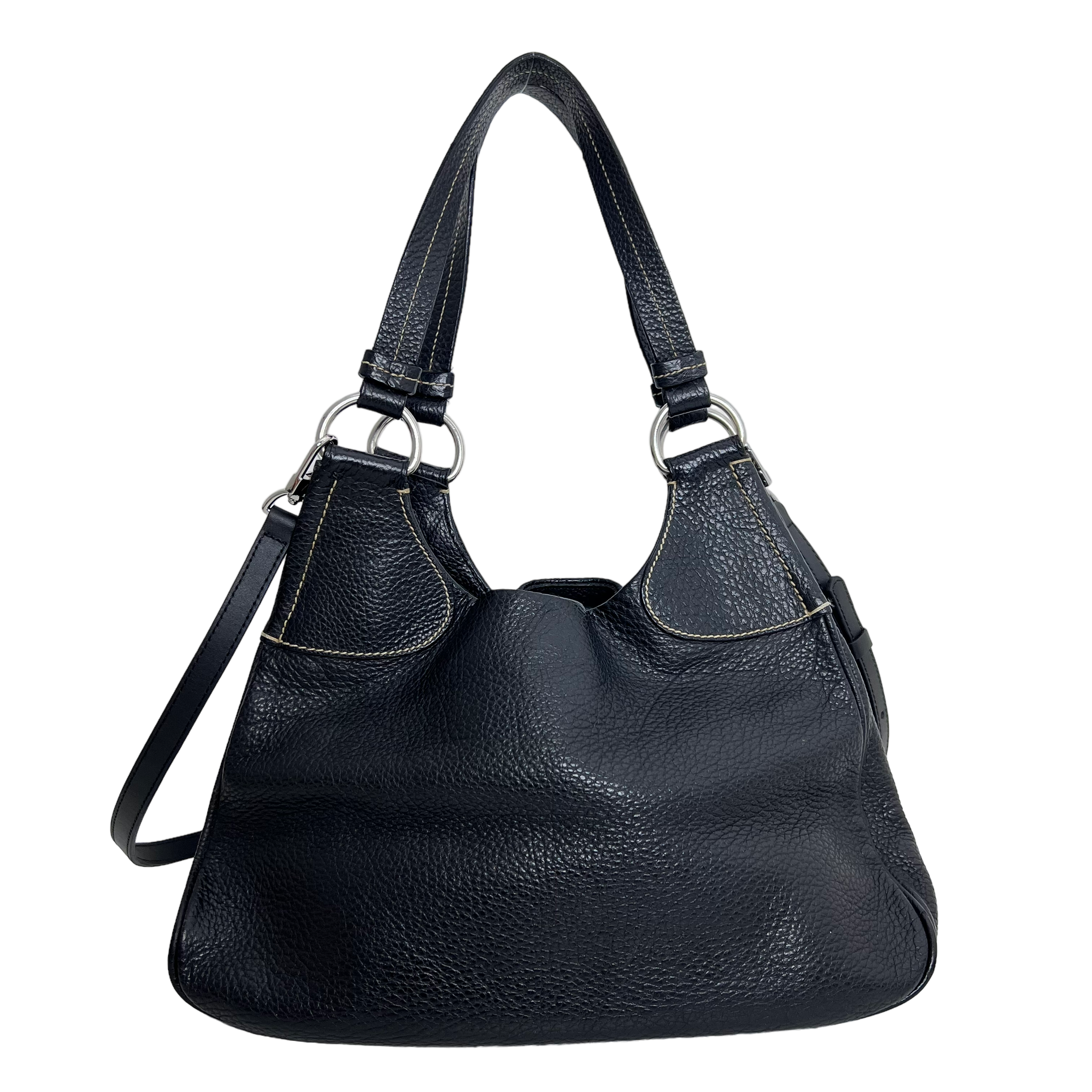 Leather Hobo Bag