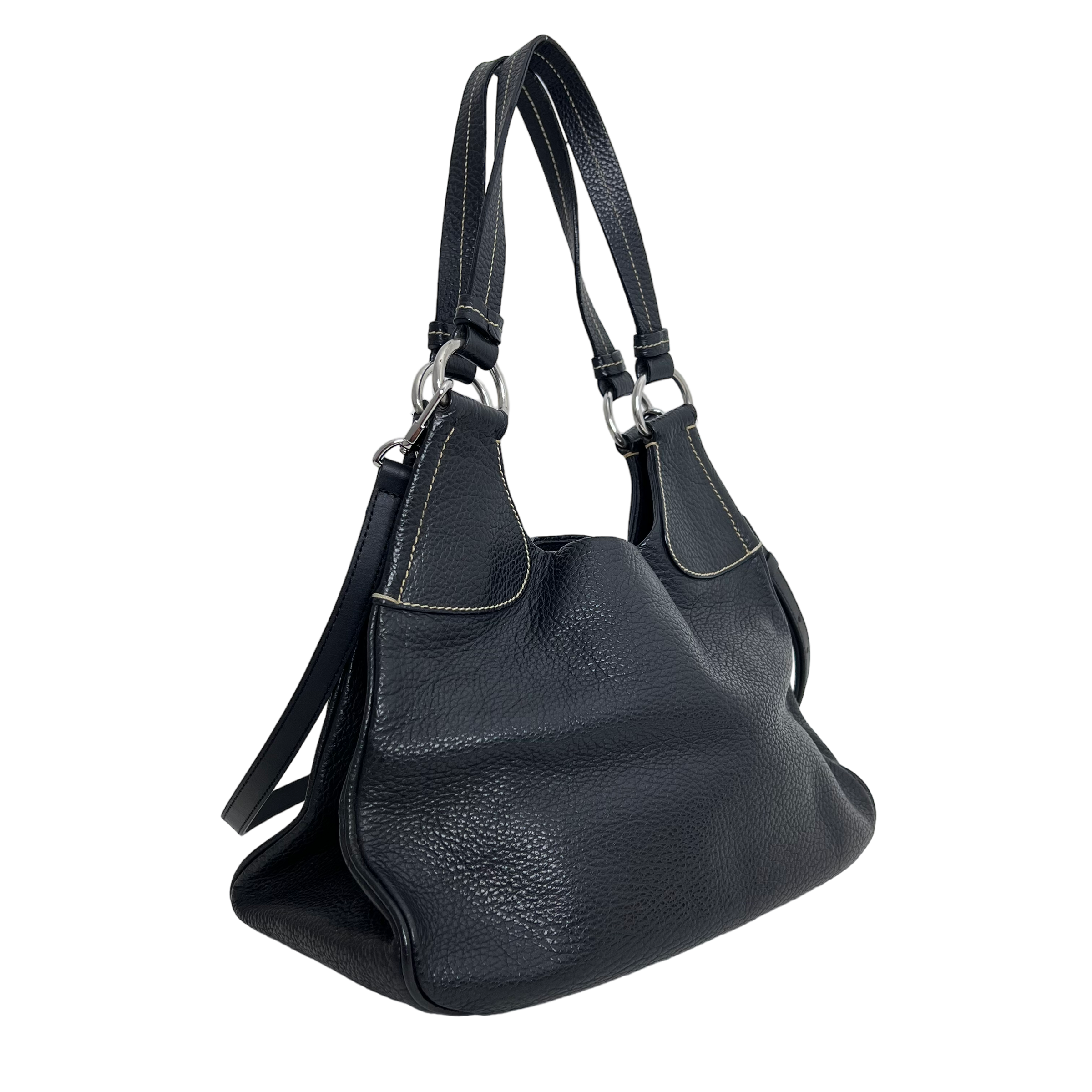 Leather Hobo Bag