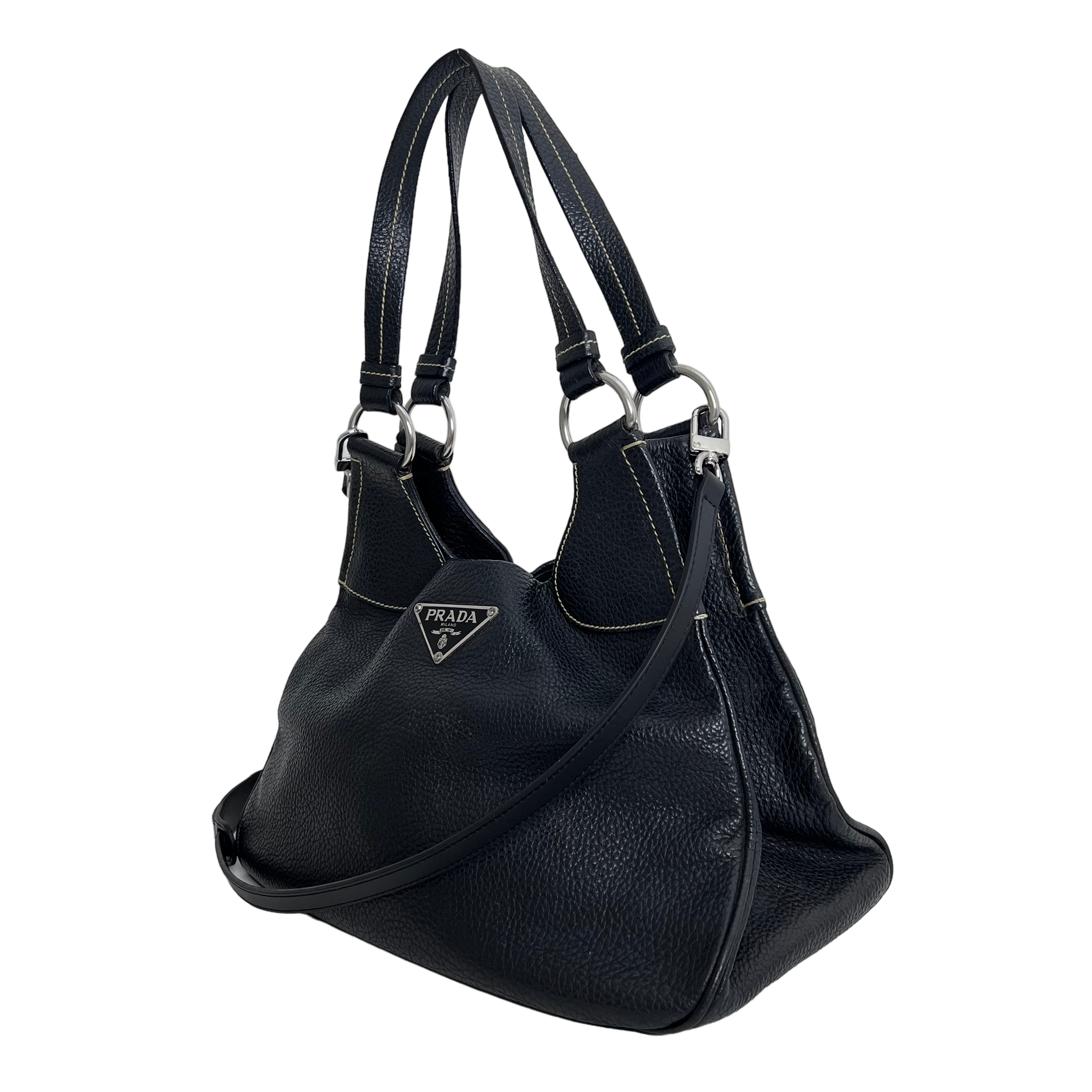 Leather Hobo Bag