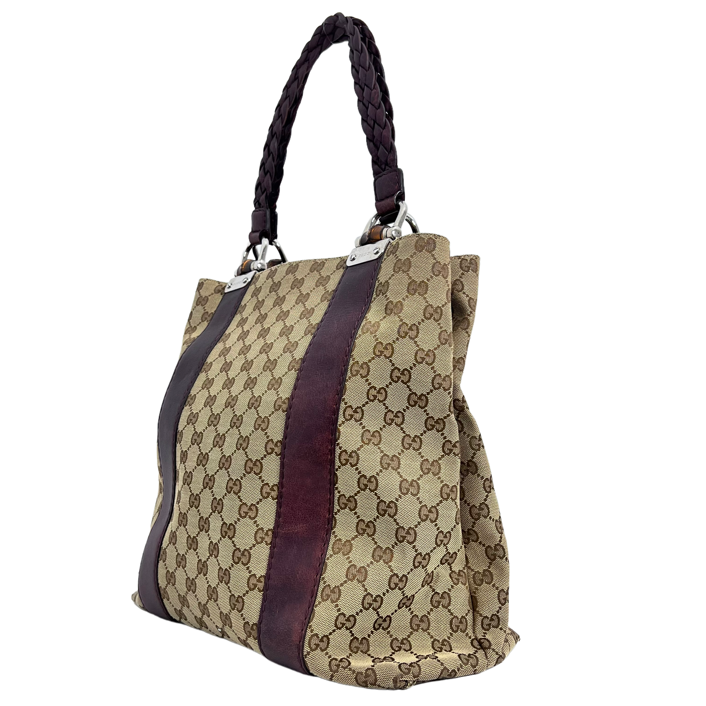 Braided Bamboo Tote