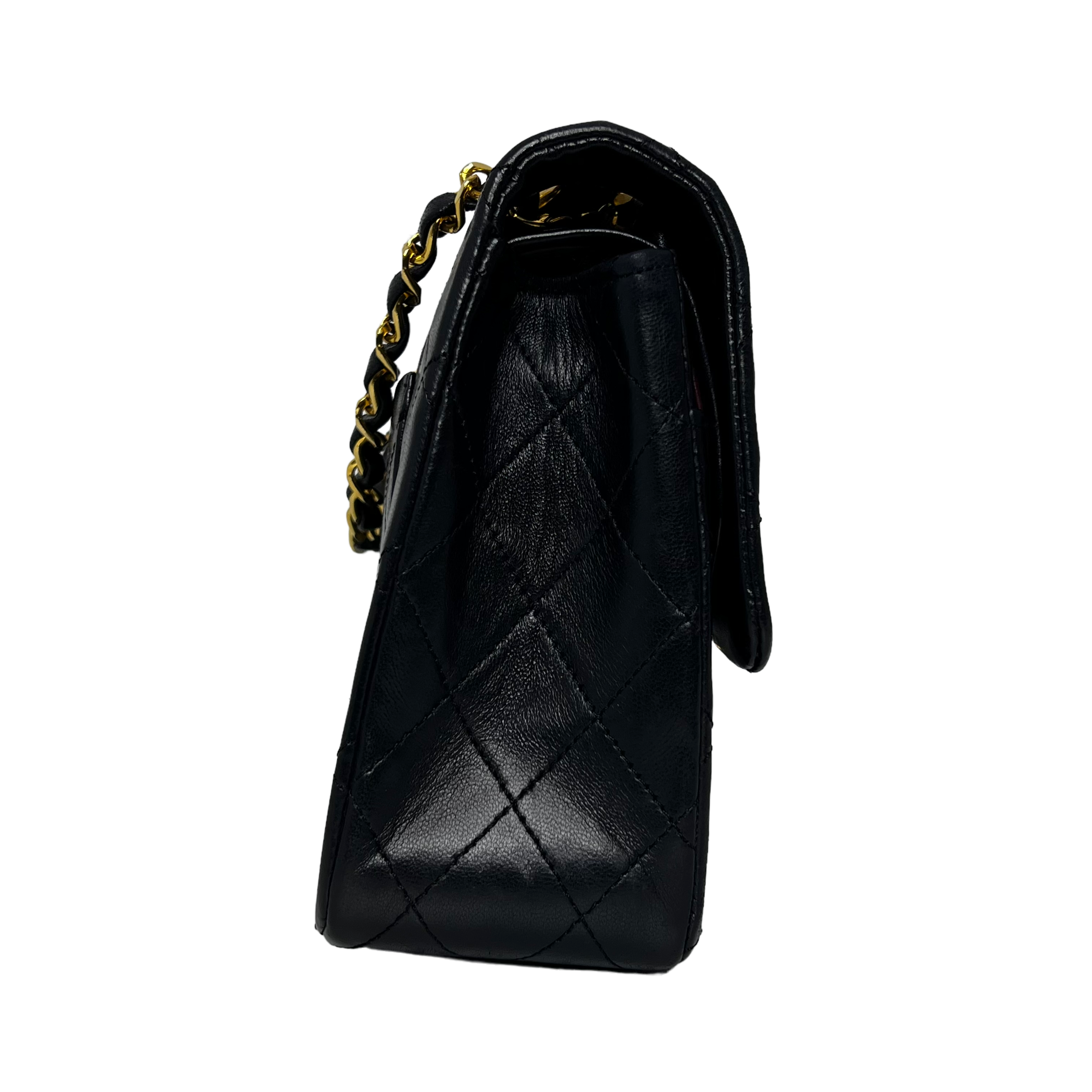 Vintage Medium Classic Double Flap