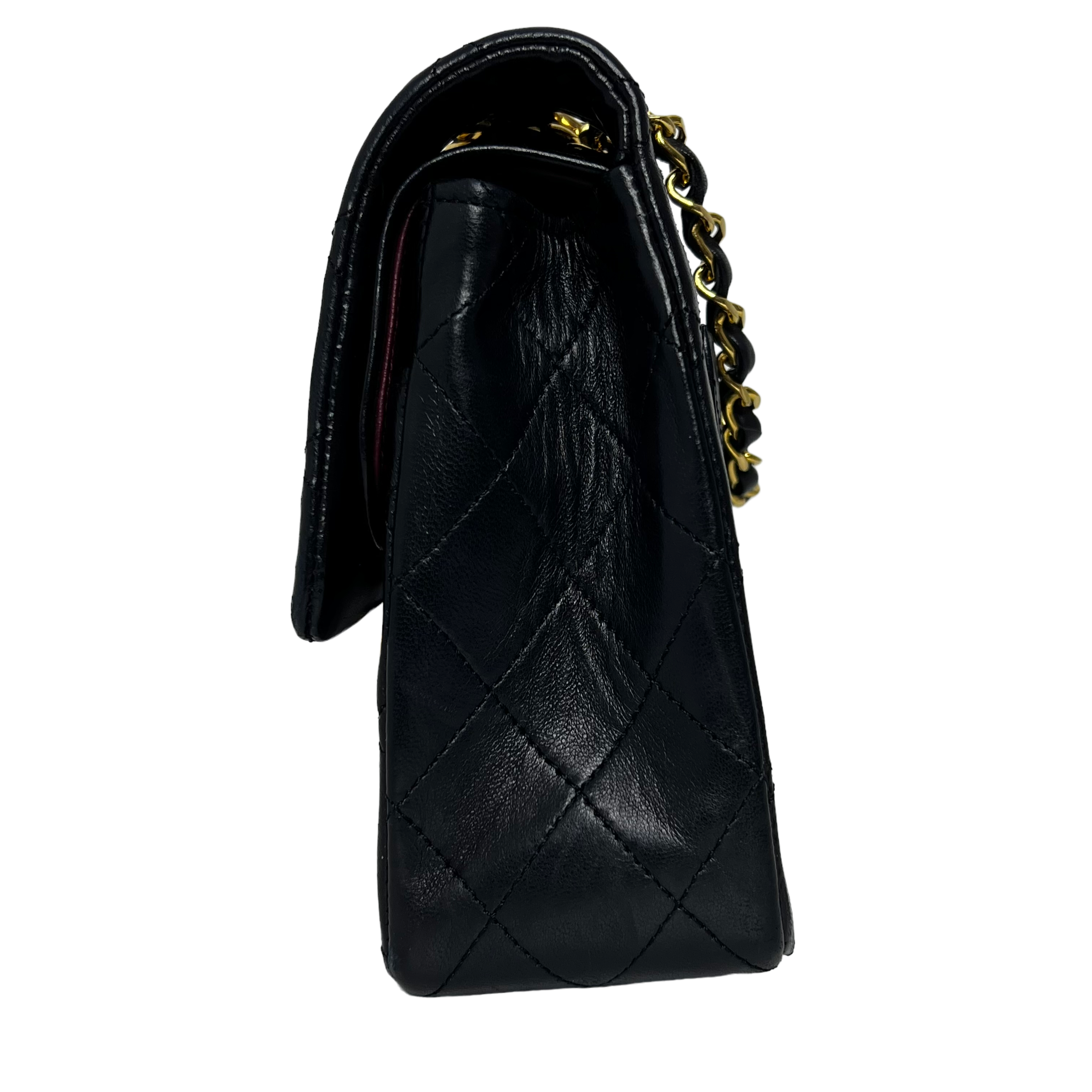 Vintage Medium Classic Double Flap