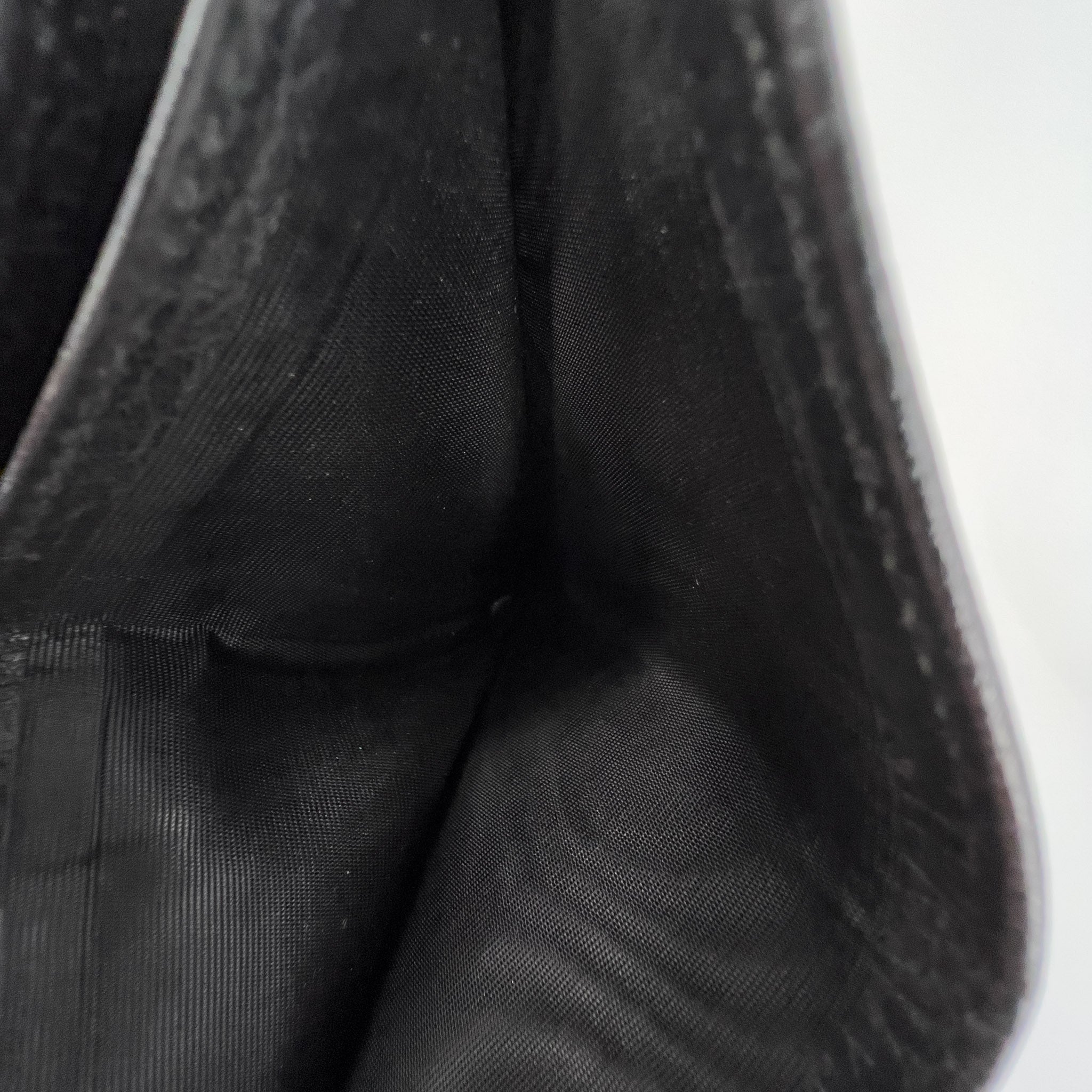 Black GG Web Canvas Mens Wallet