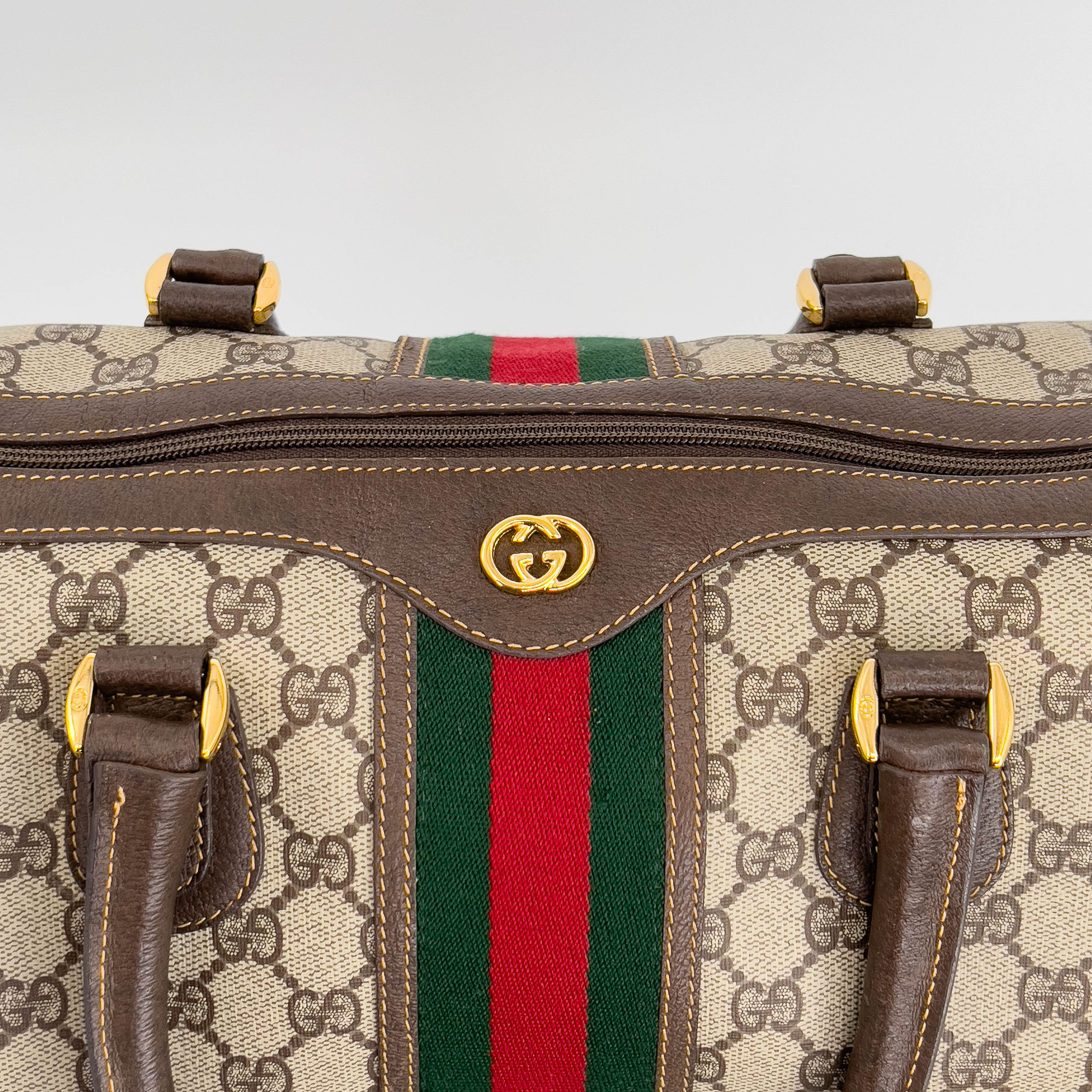 Monogram Canvas Boston Bag