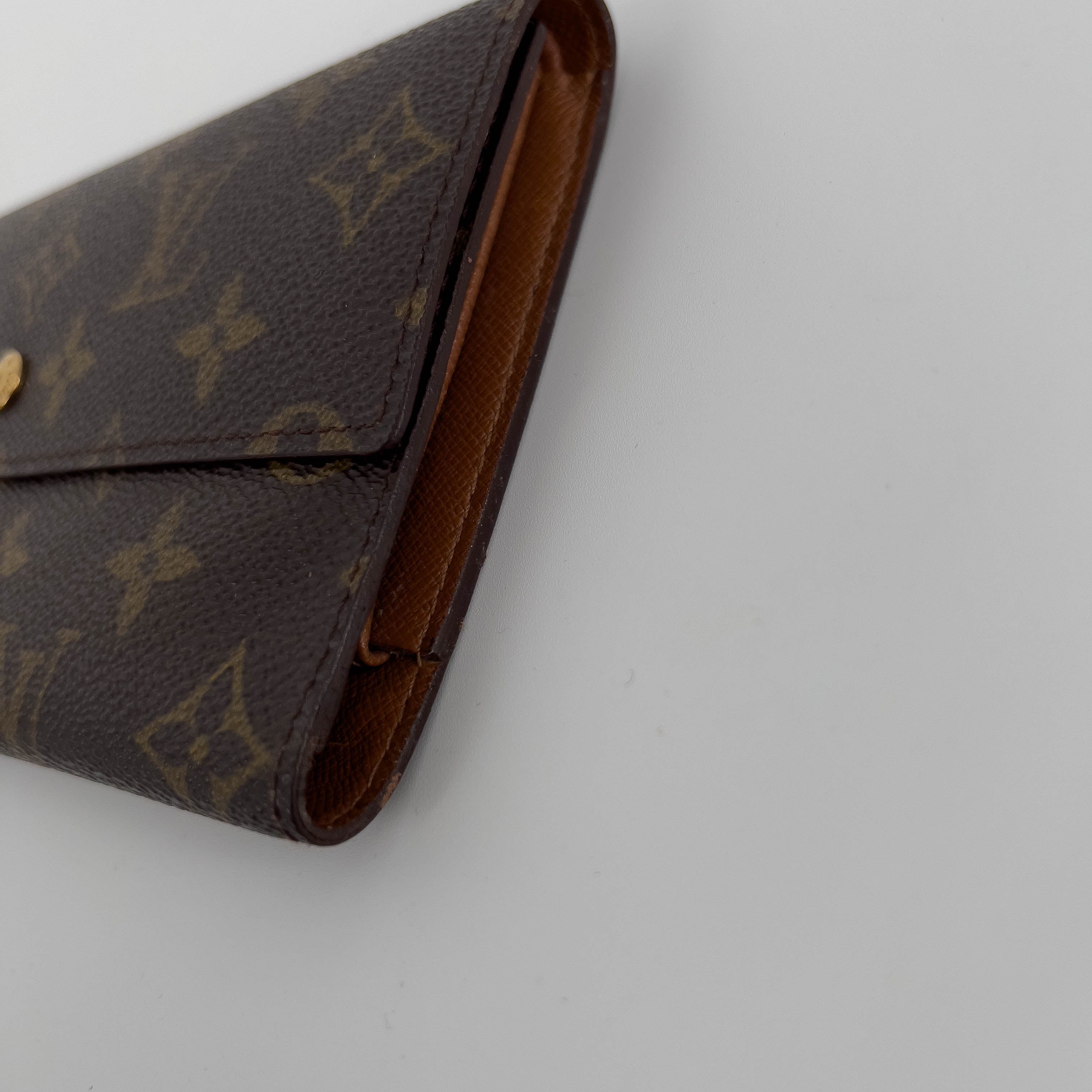 Monogram Wallet with Chain