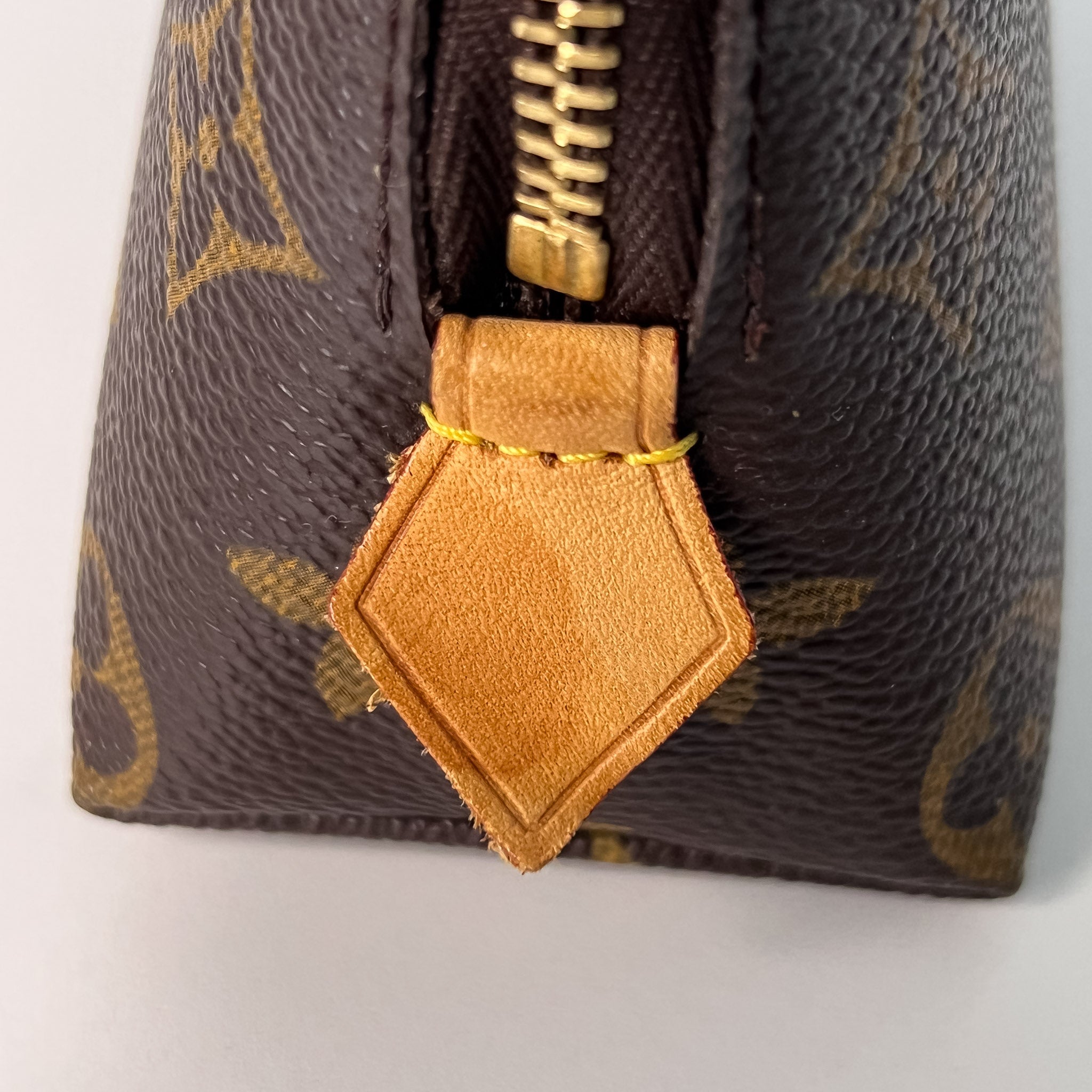 Monogram Canvas Cosmetic Pouch