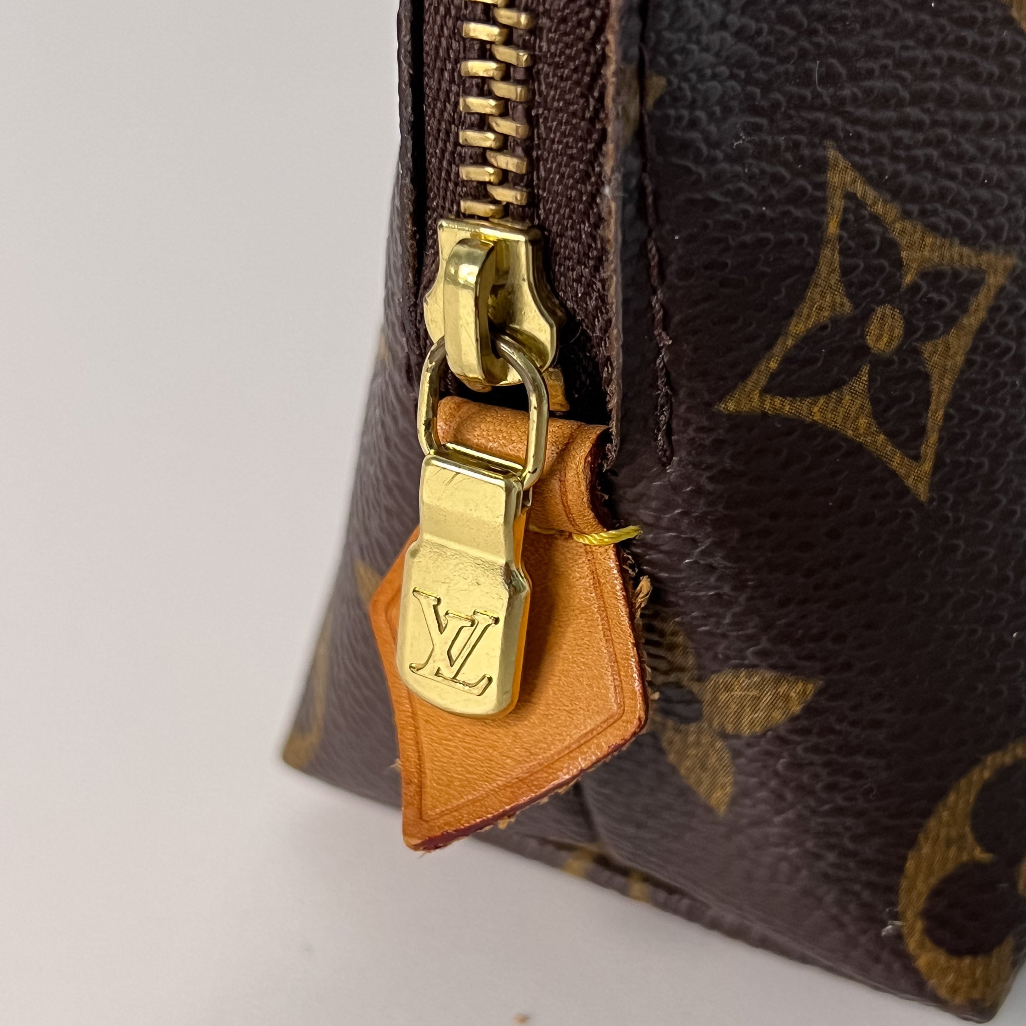 Monogram Canvas Cosmetic Pouch