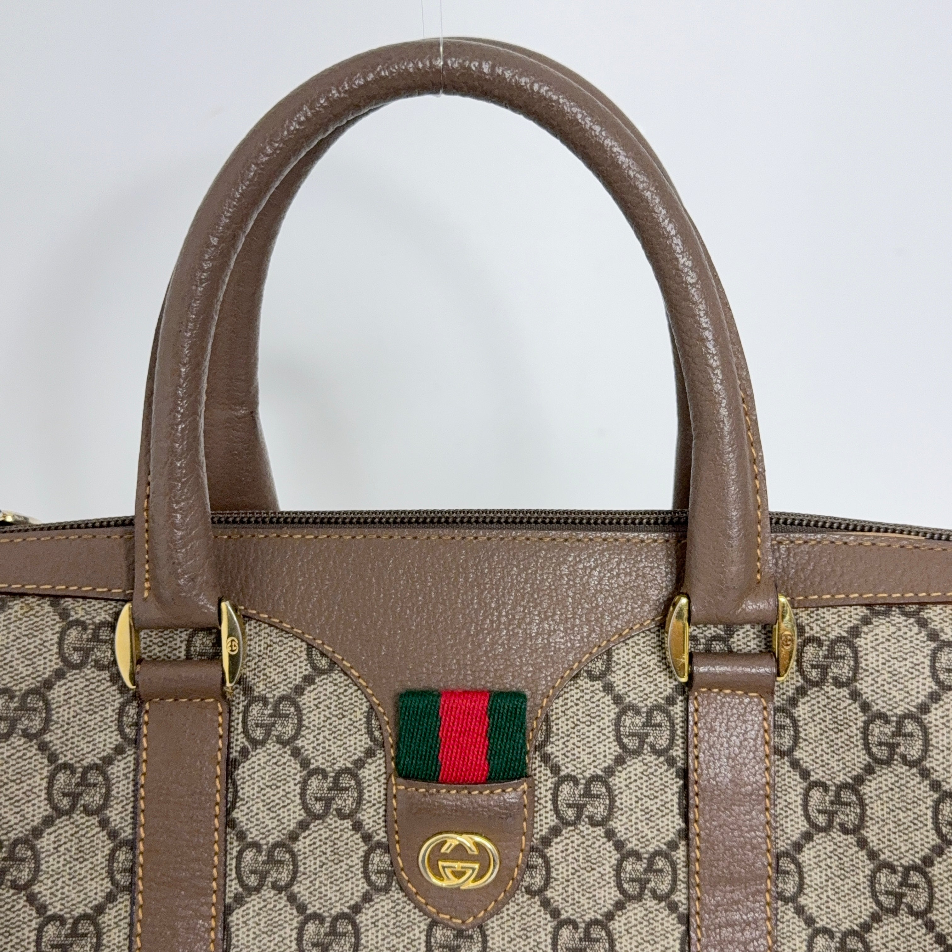 GG Web Boston Bag