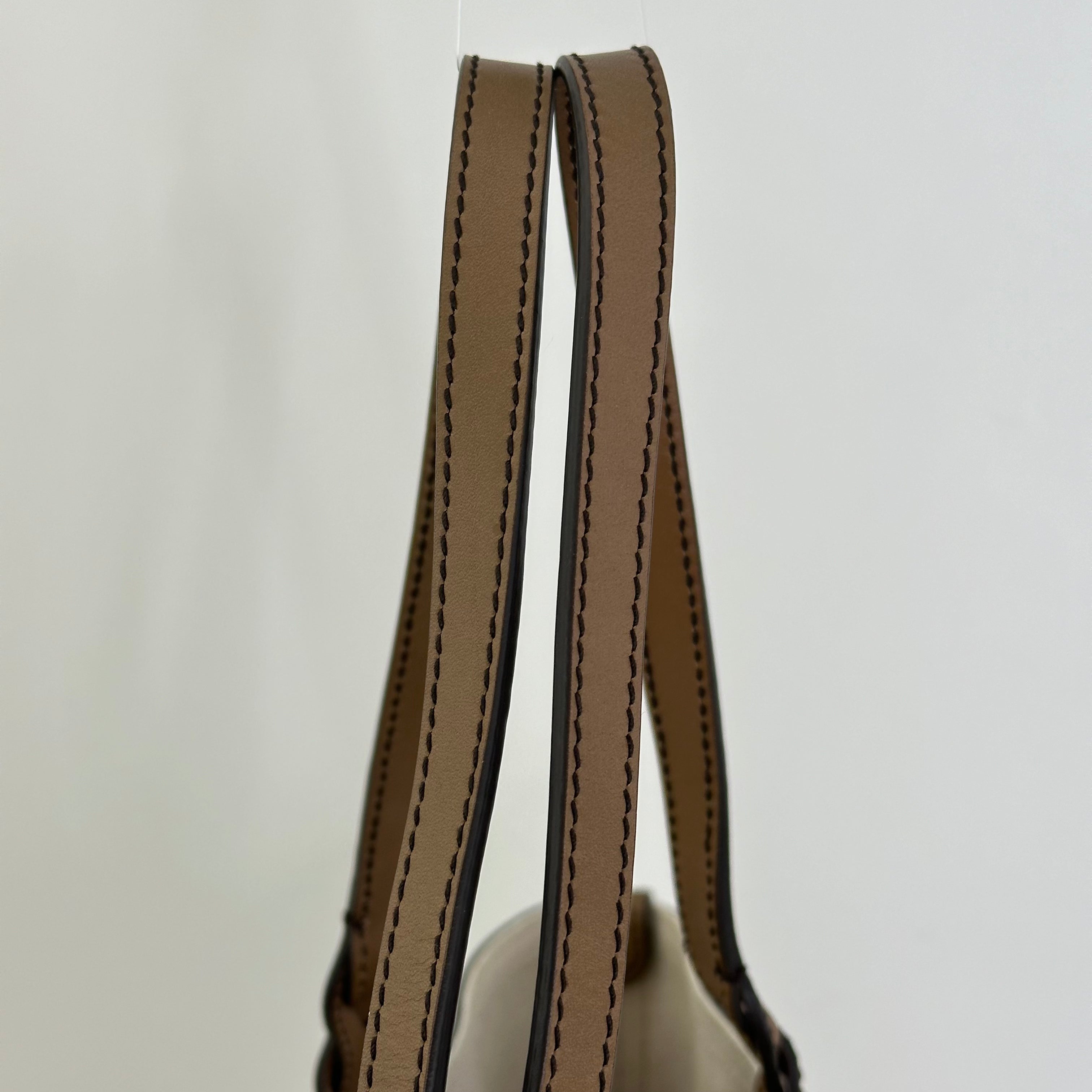 GG Brown Leather Tote