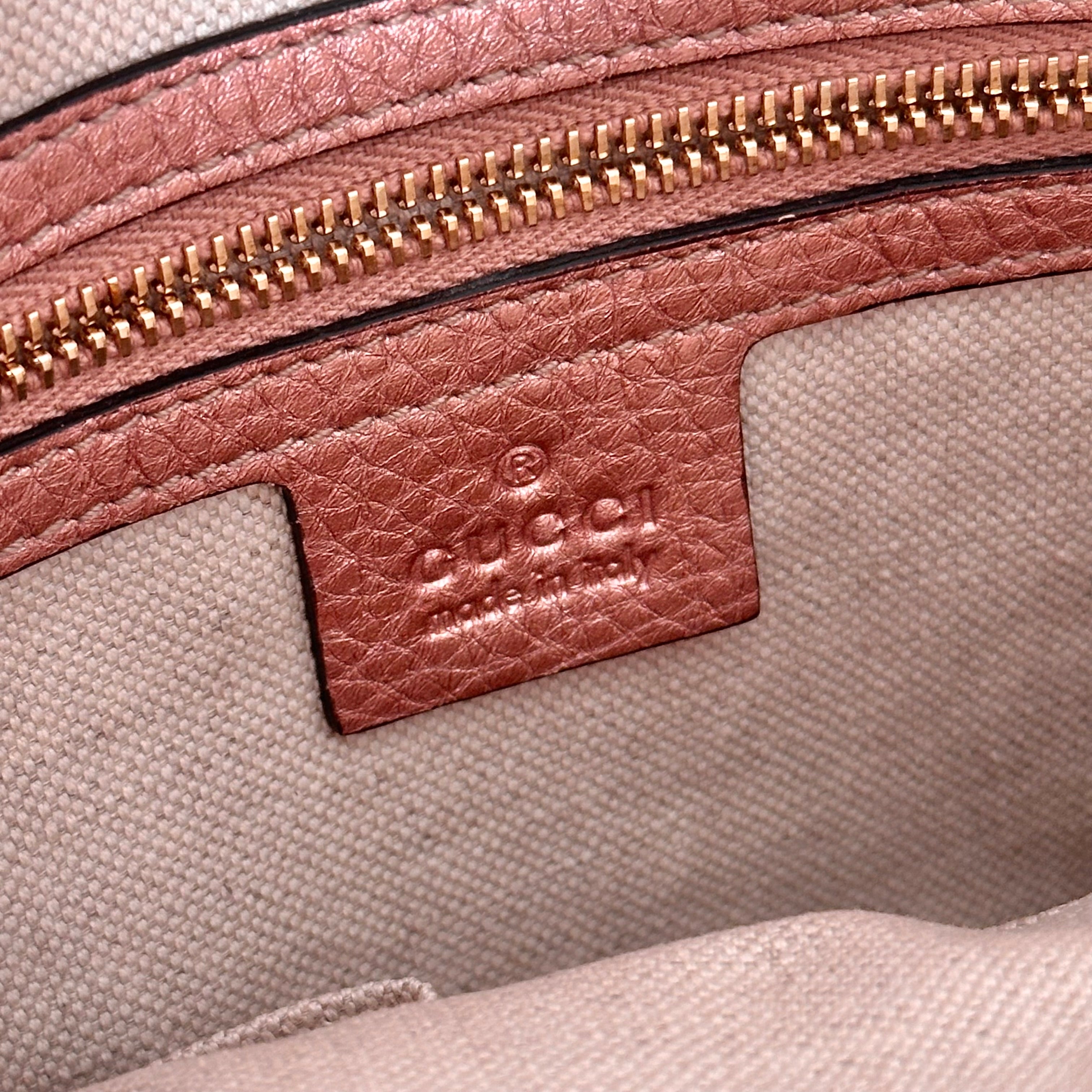 Metallic Pink Bamboo Tote