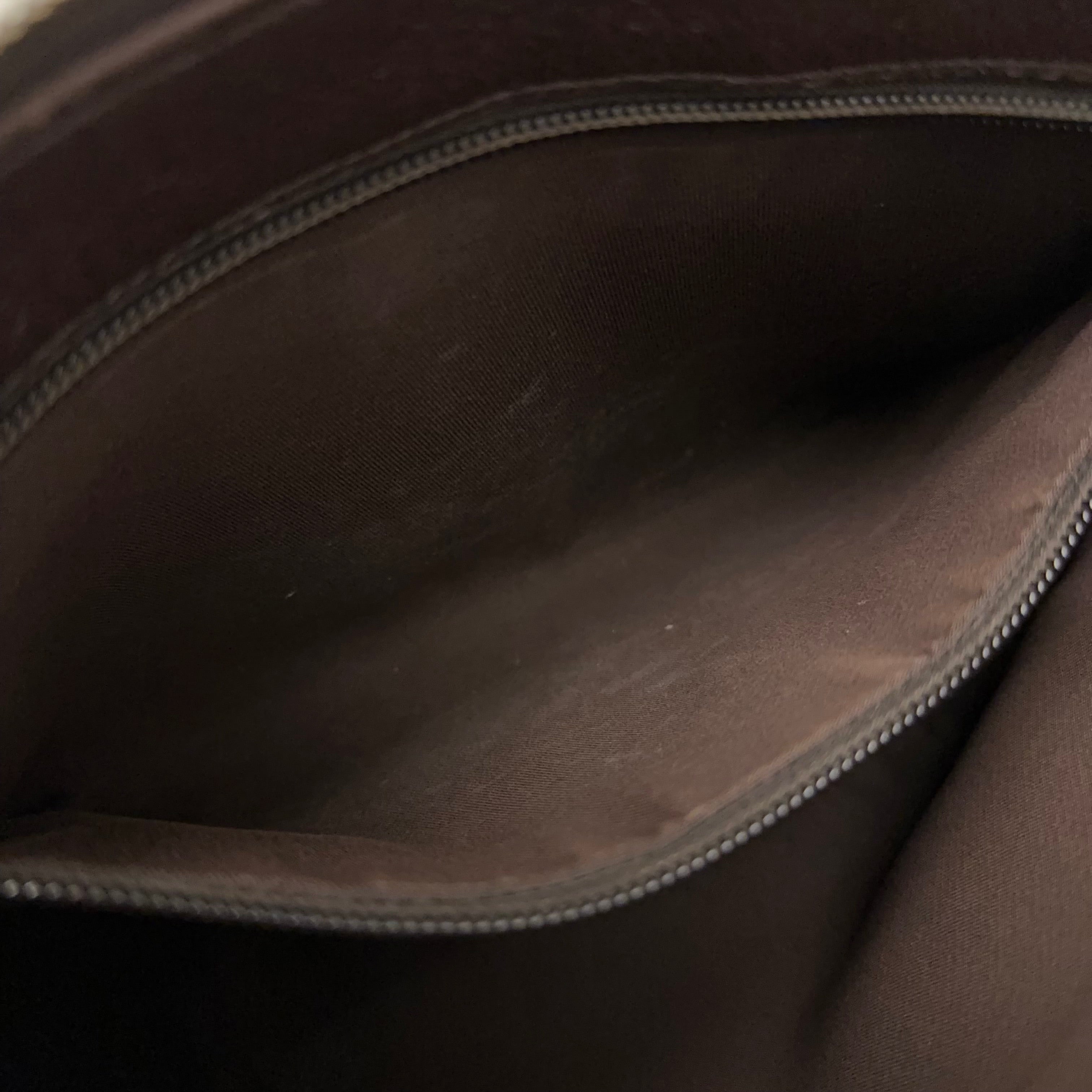 Brown GG Web Crossbody