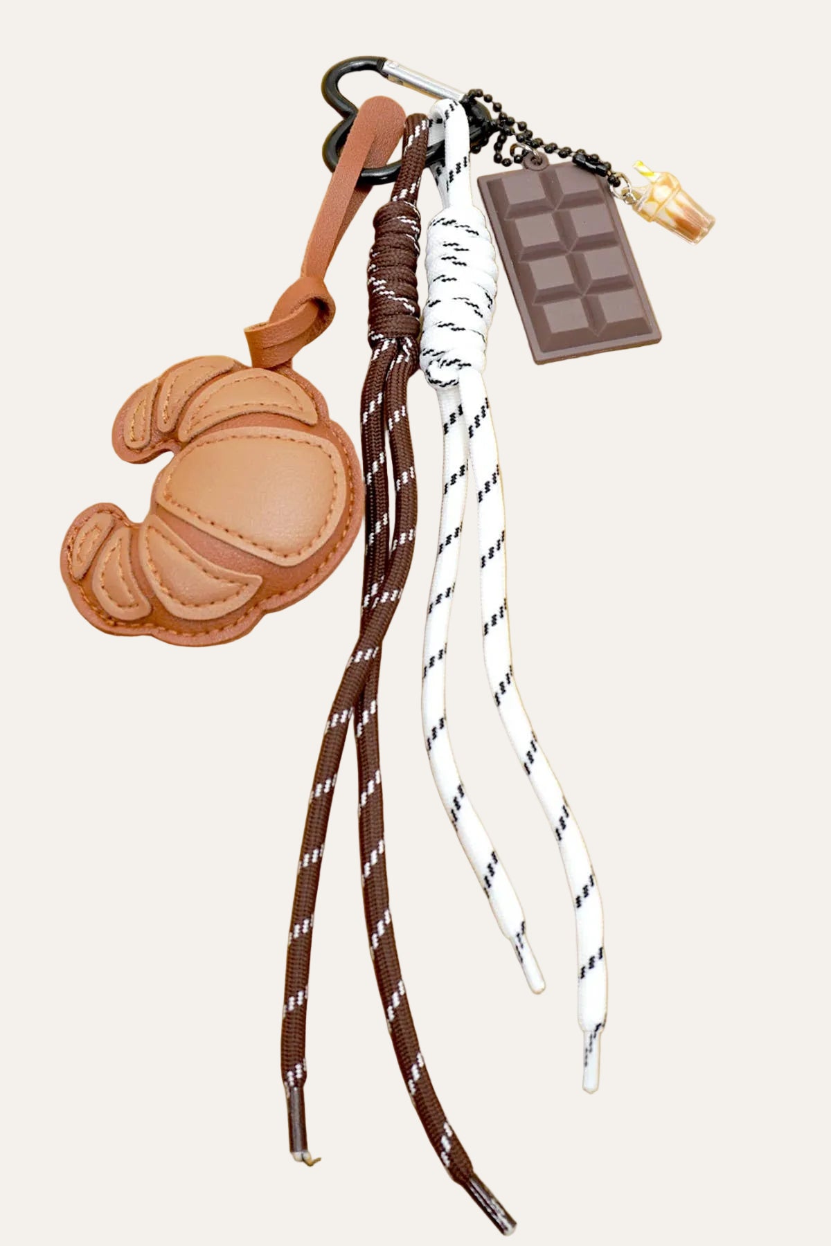 KEY CHAIN CROISSANT BAG CHARM