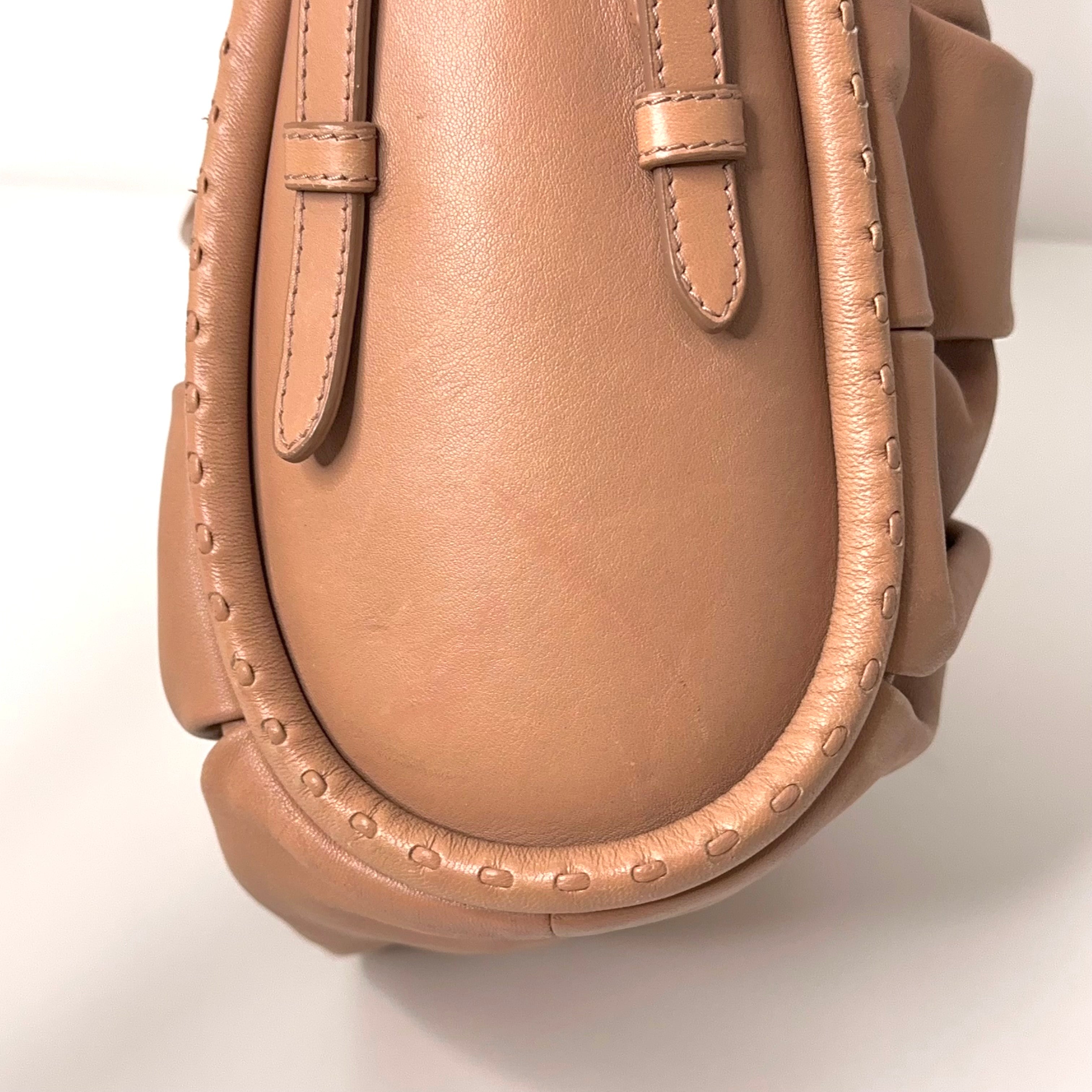 CD Soft Pink Calfskin Shoulder Bag