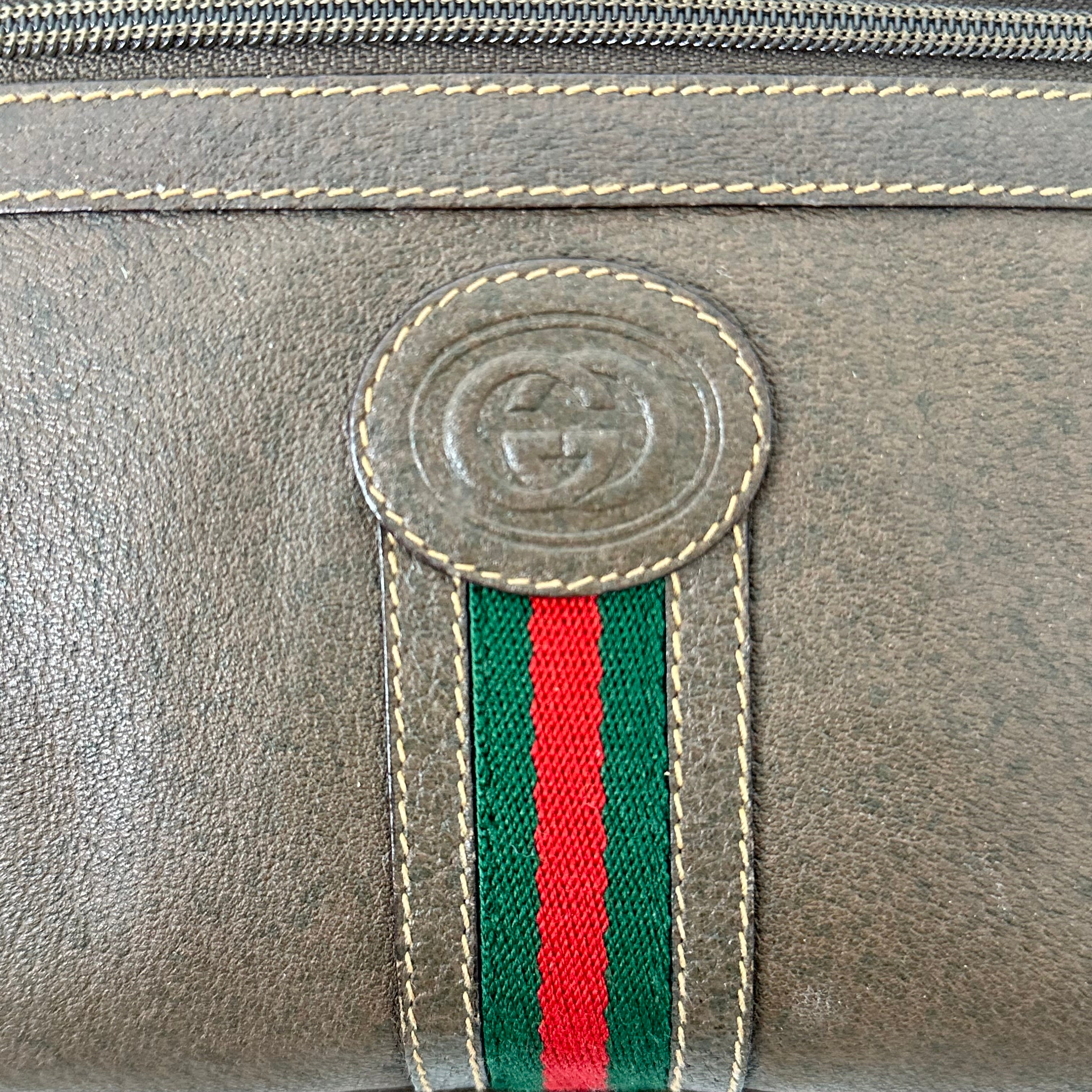 Brown Sherry Line Crossbody