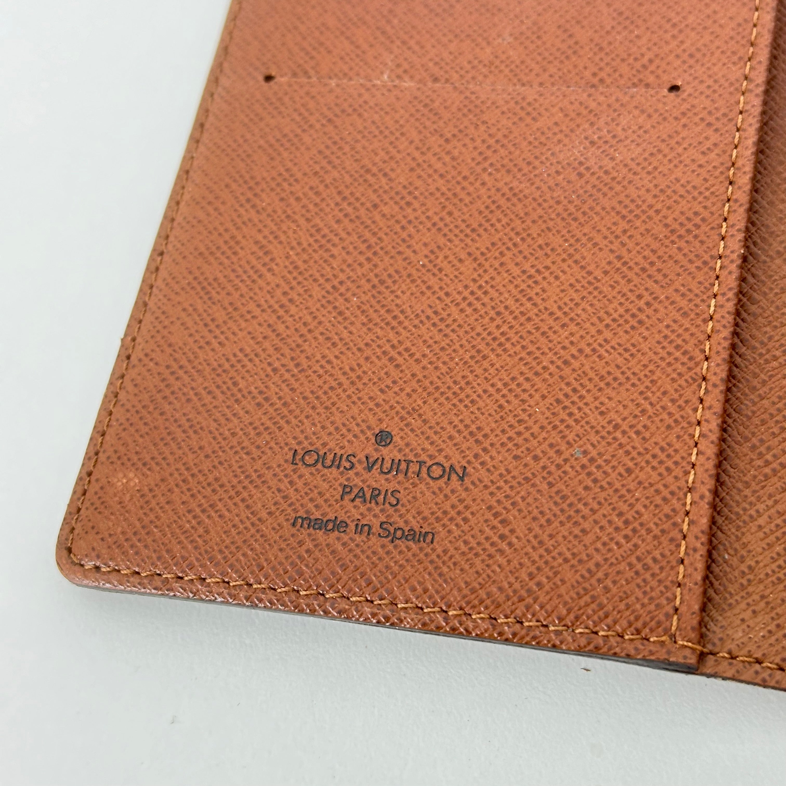 Monogram Flap Wallet