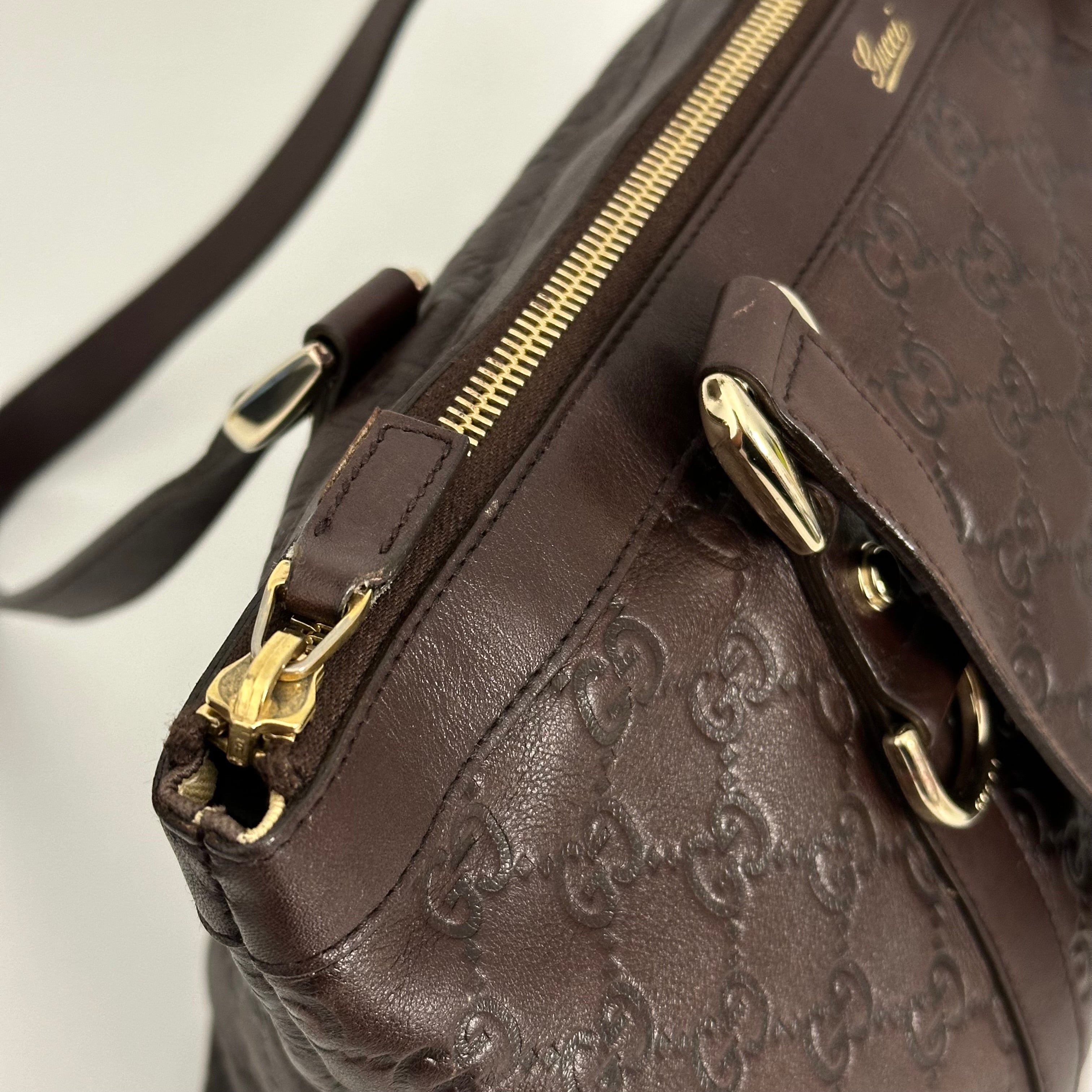 GG Leather Tote
