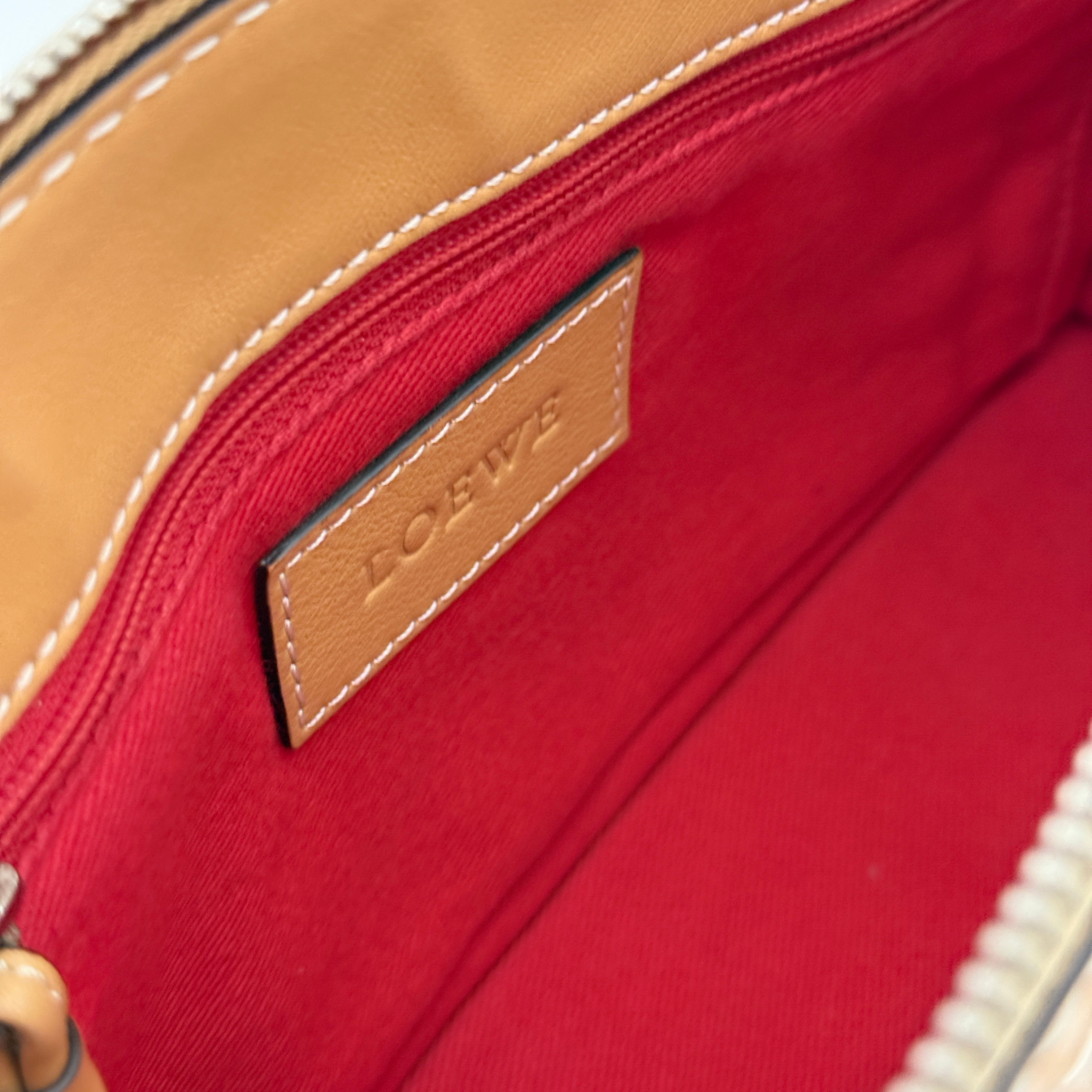 Anagram Patch Shoulder Bag