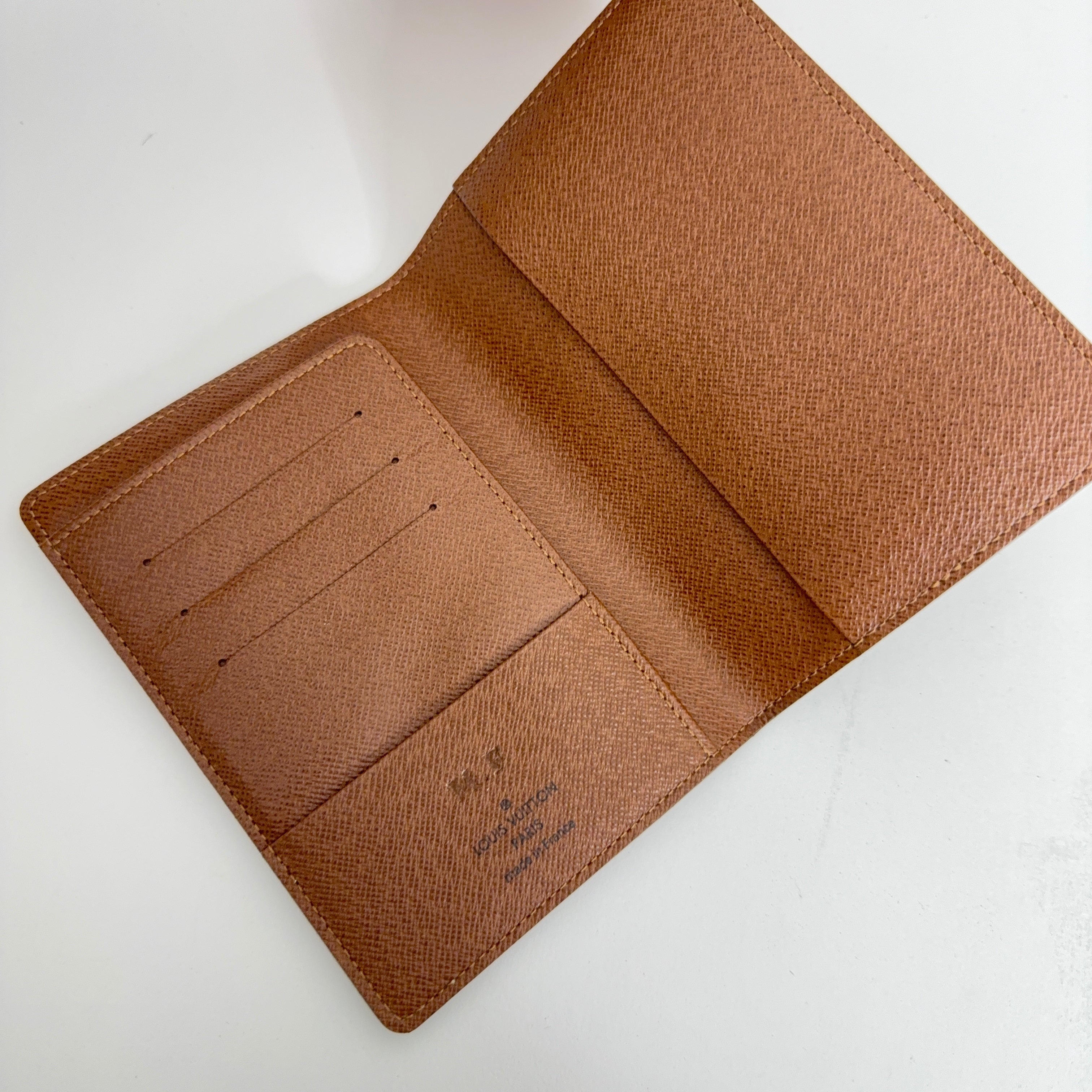 Monogram Passport Cover