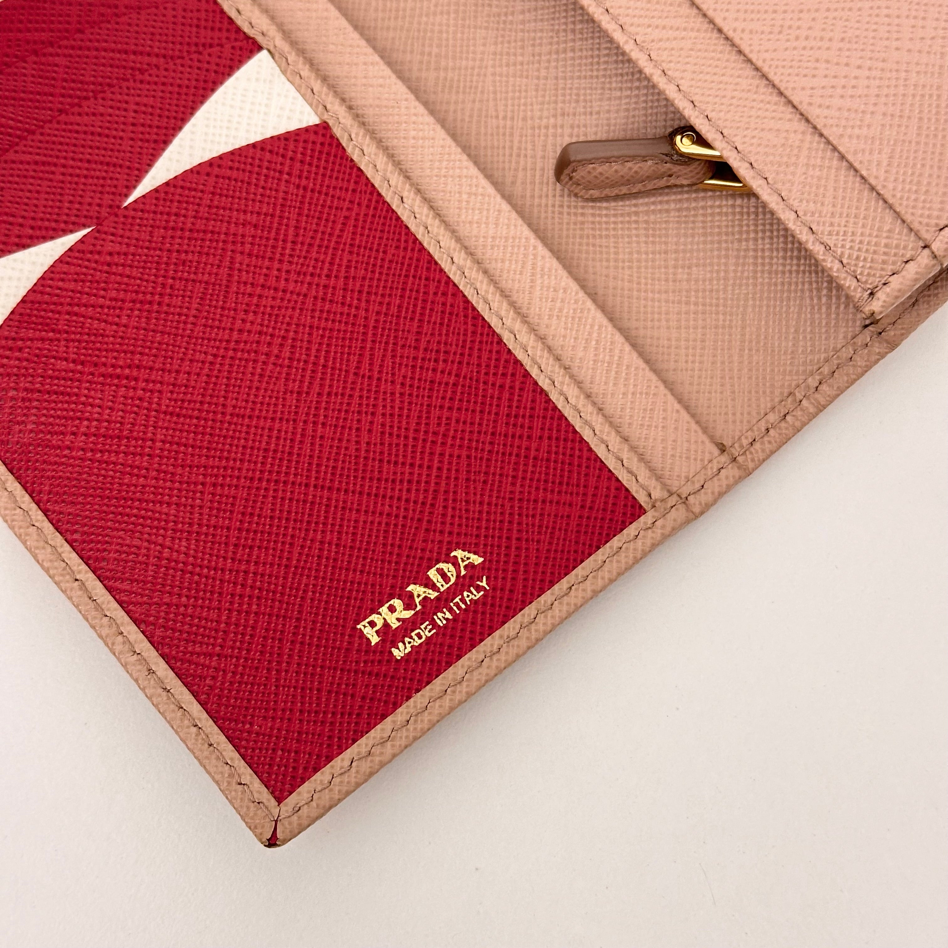 Saffiano Long Wallet