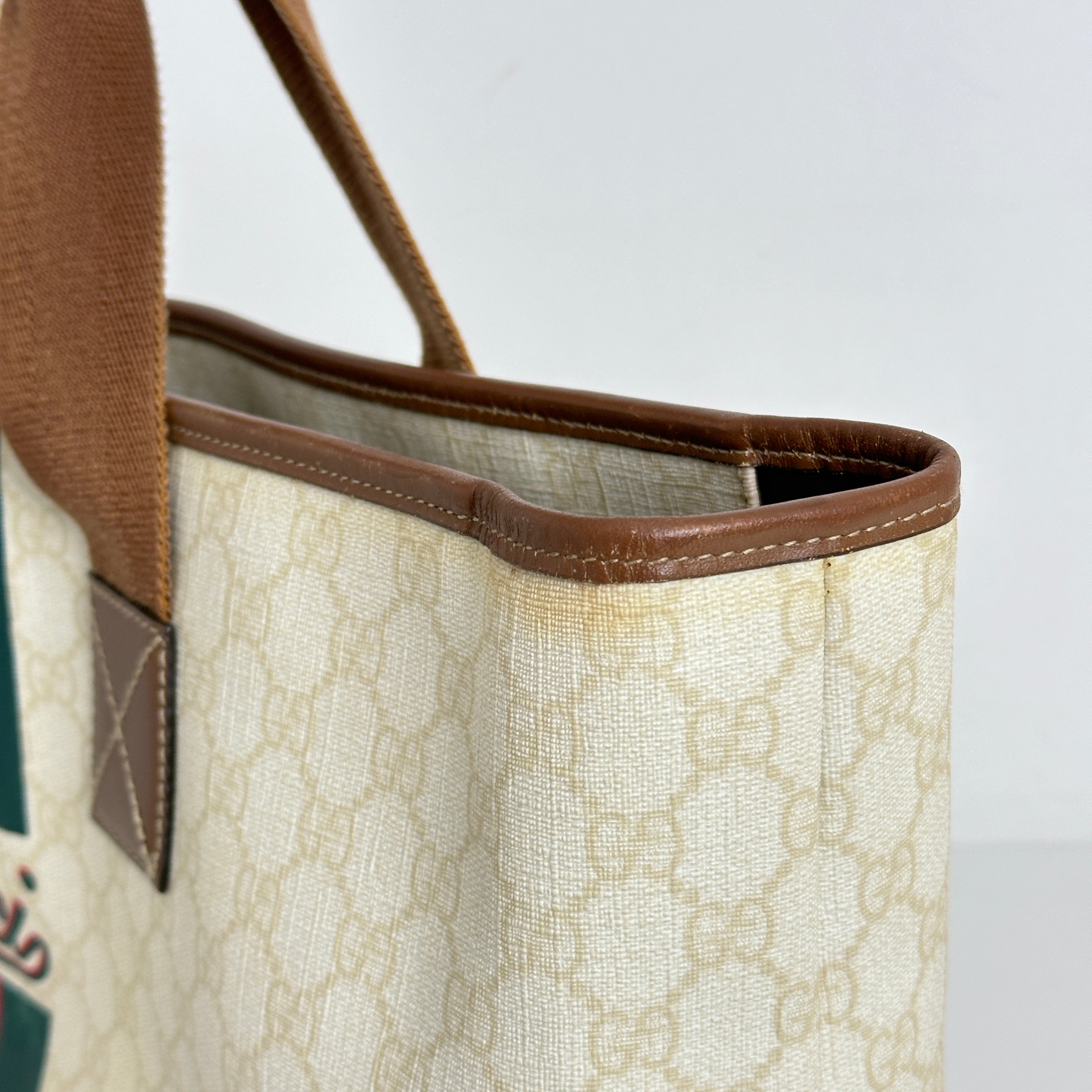 White GG Travel Bag