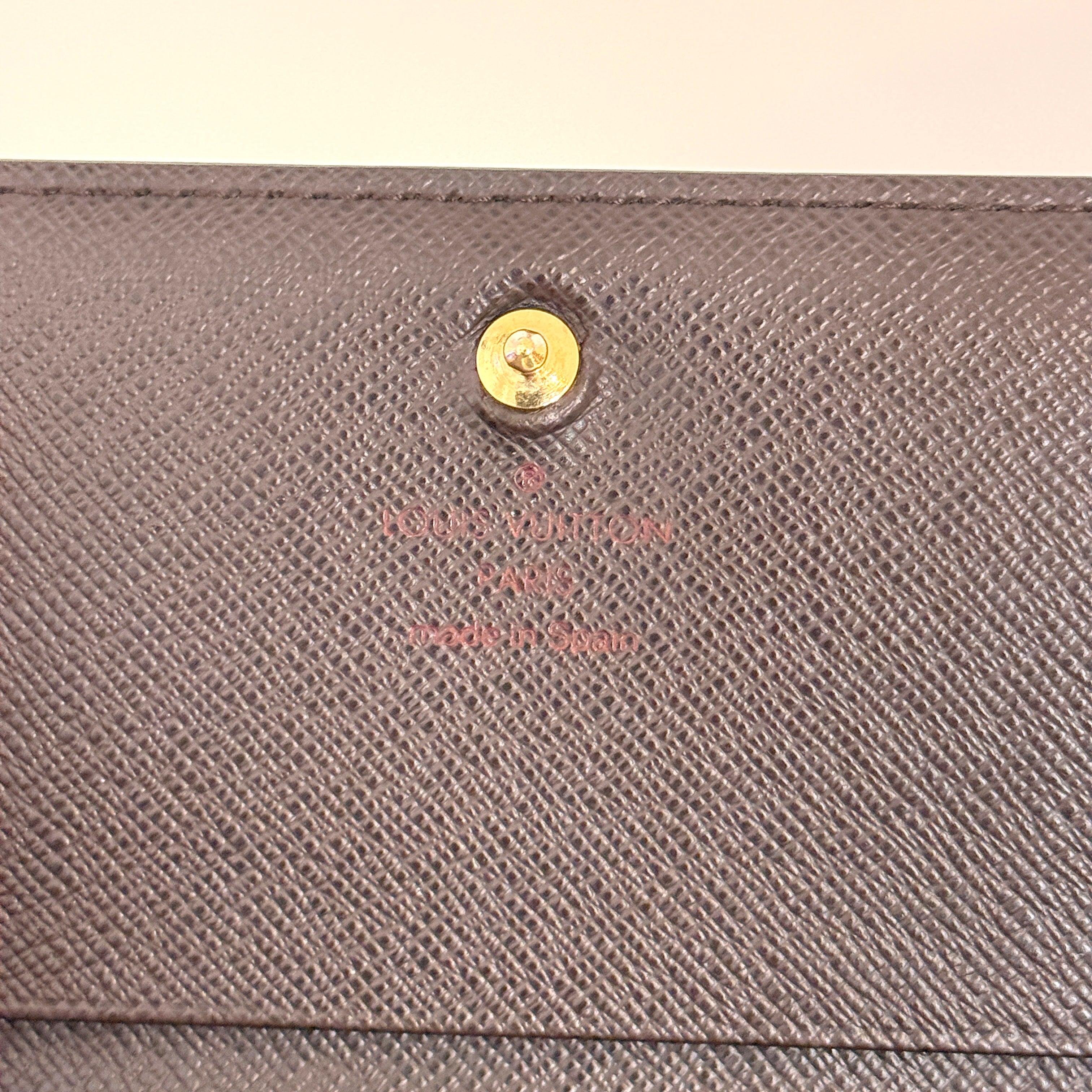 Damier Ebene Compact Wallet